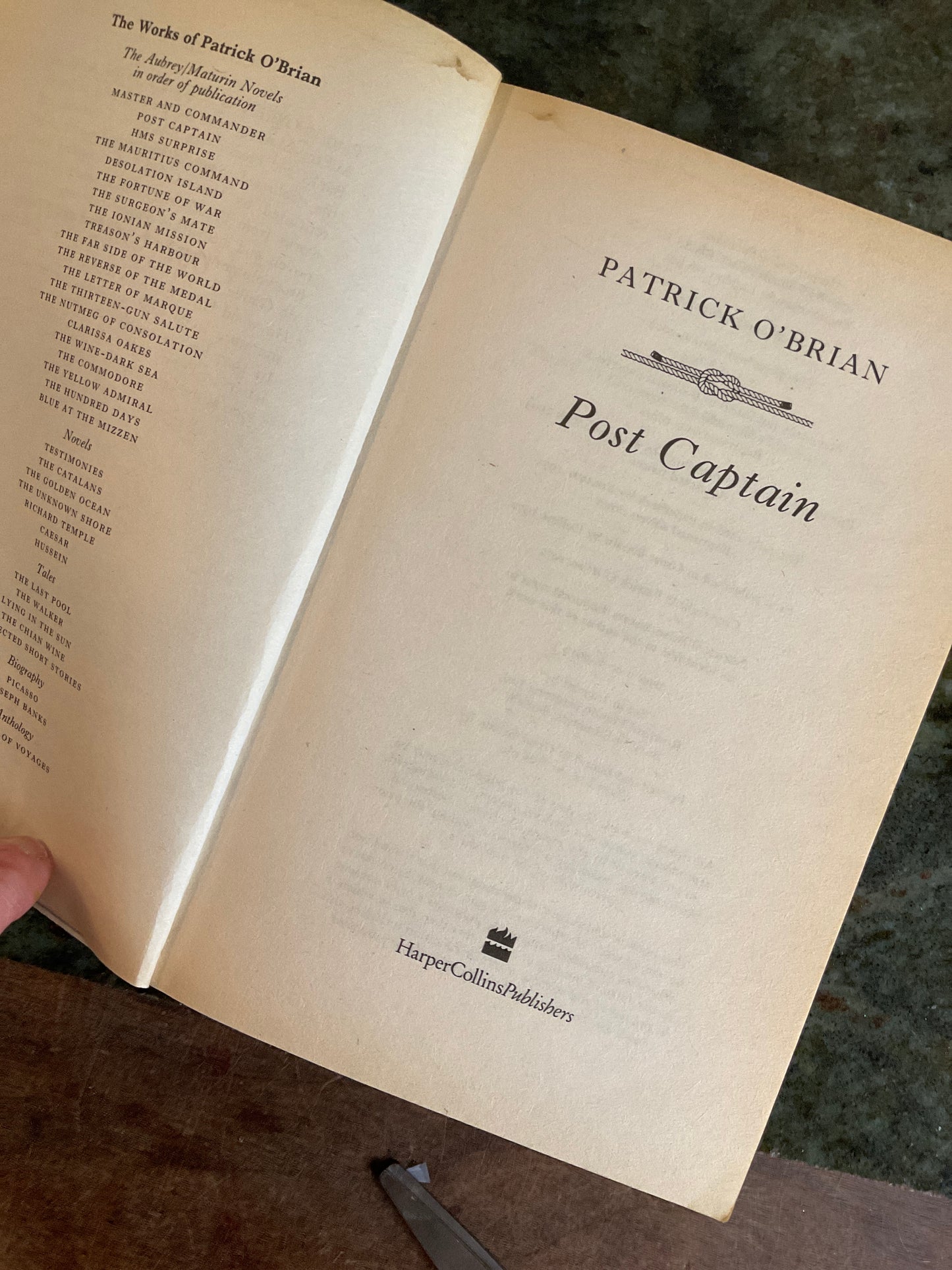 Patrick O’ Brian Post Captains