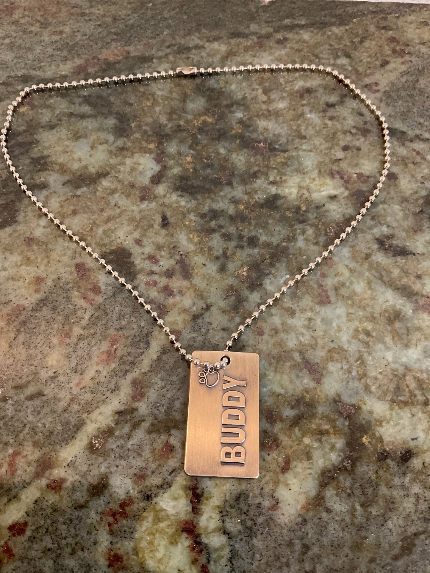Disney Buddy Tag Necklace