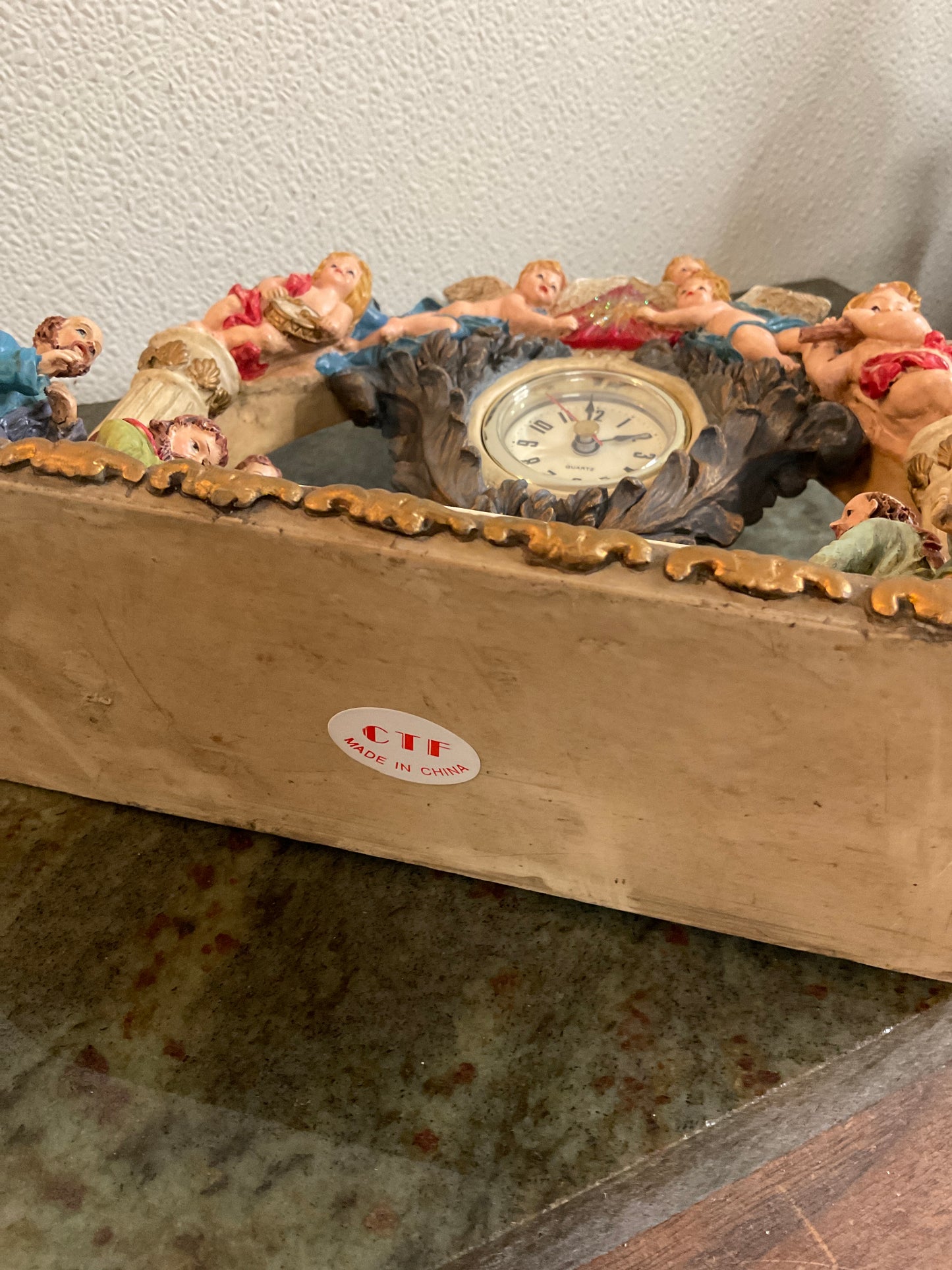 Vintage Last Supper Clock
