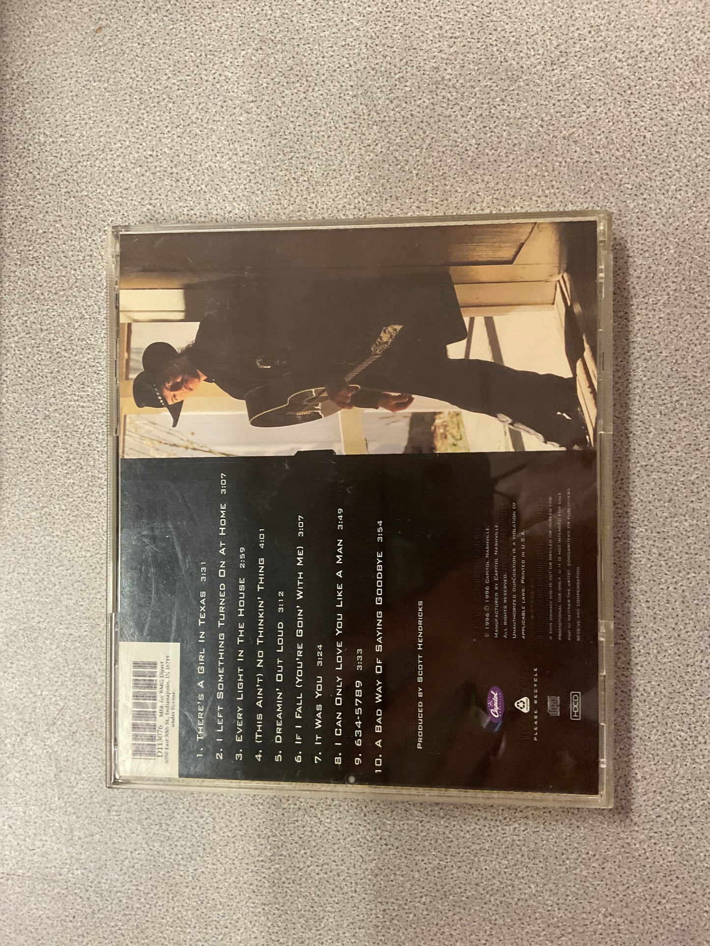 CD Trace Adkins Dreamin’ Out Loud