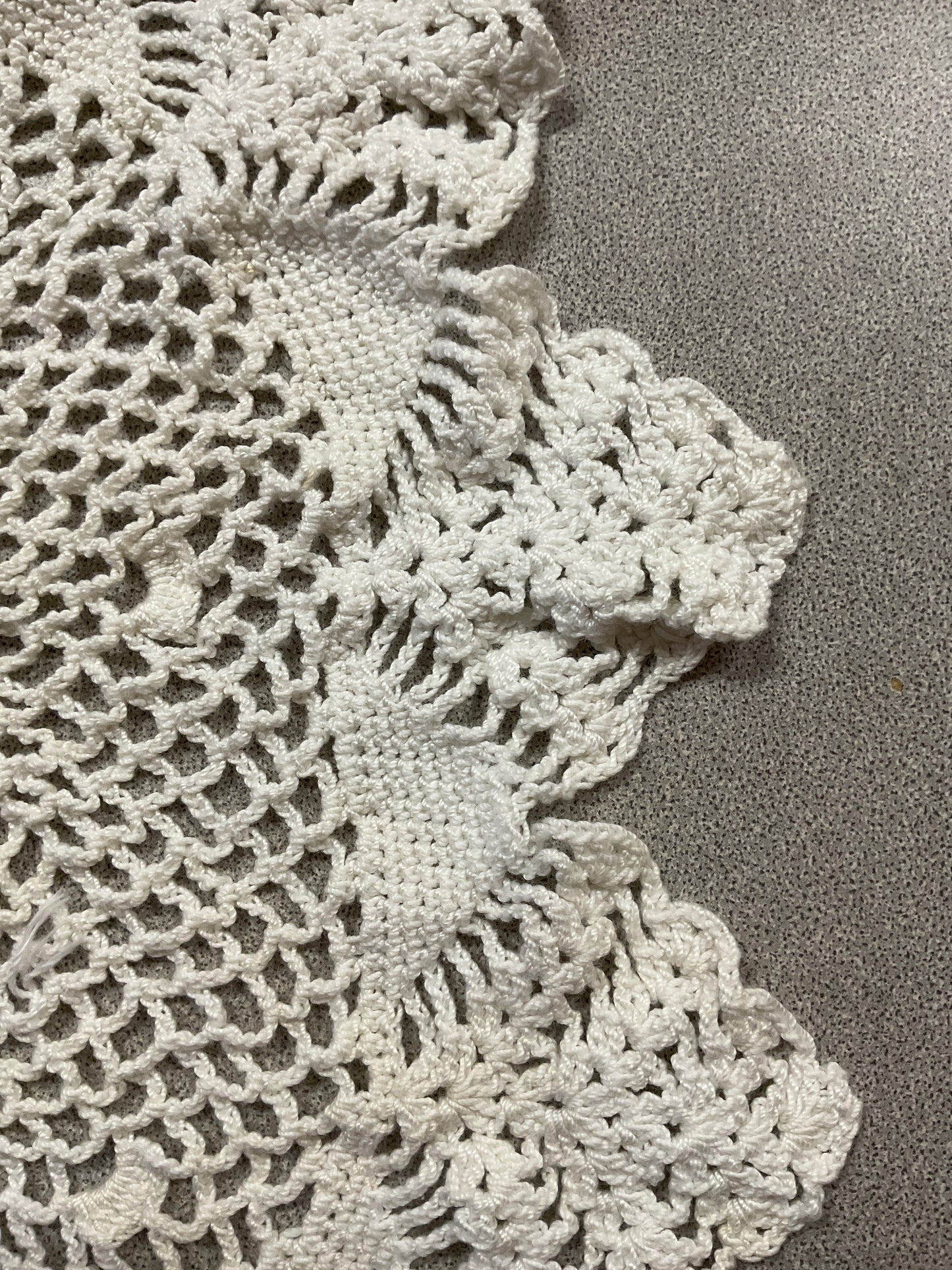 Crocheted Doily 18”