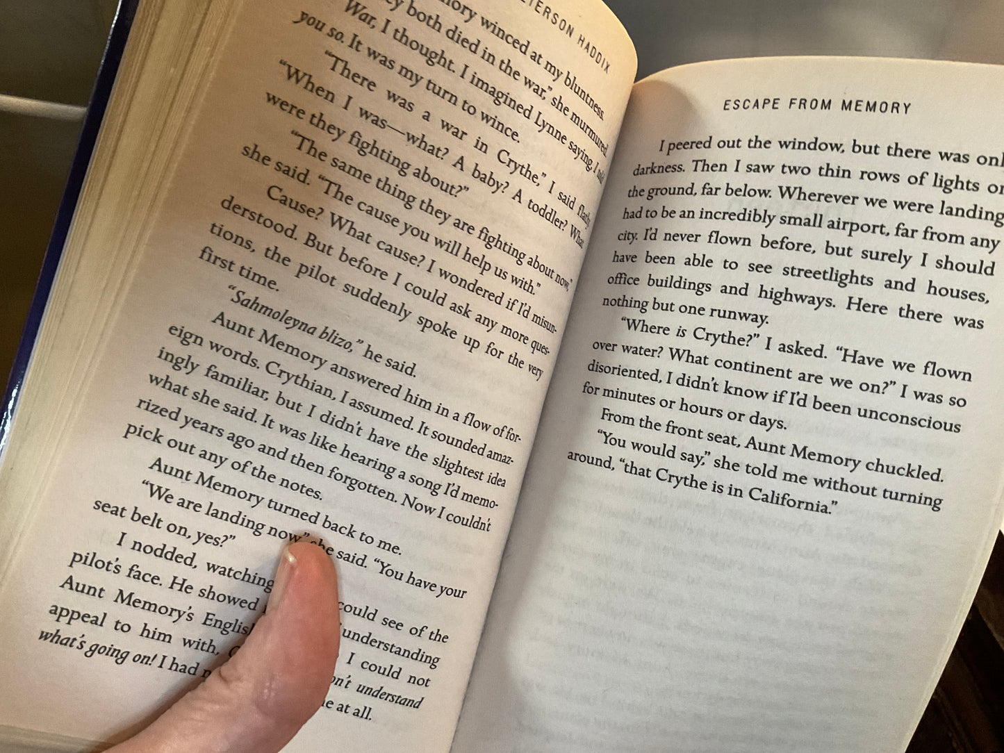 Book 2005 Escape From Memory