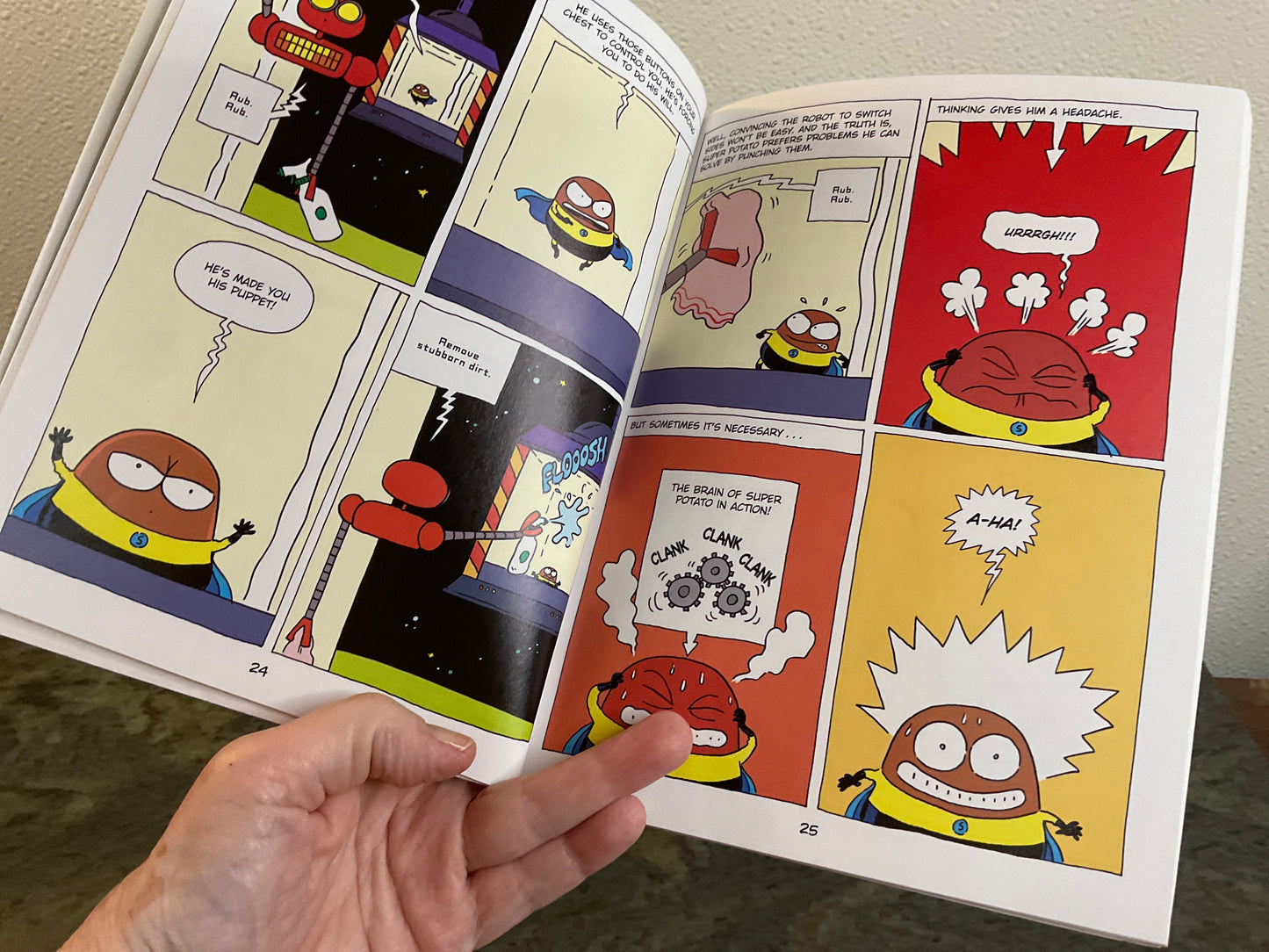 Book. Super Potato Super Potato’s Galactic Breakout