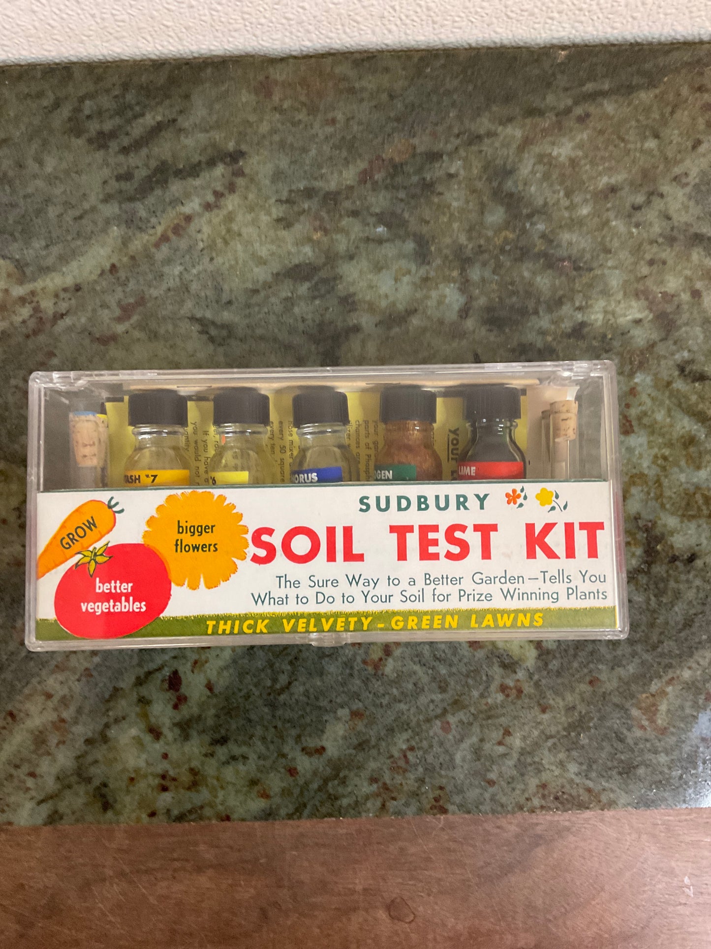 Vintage Sudbury Home Soil Test Kit