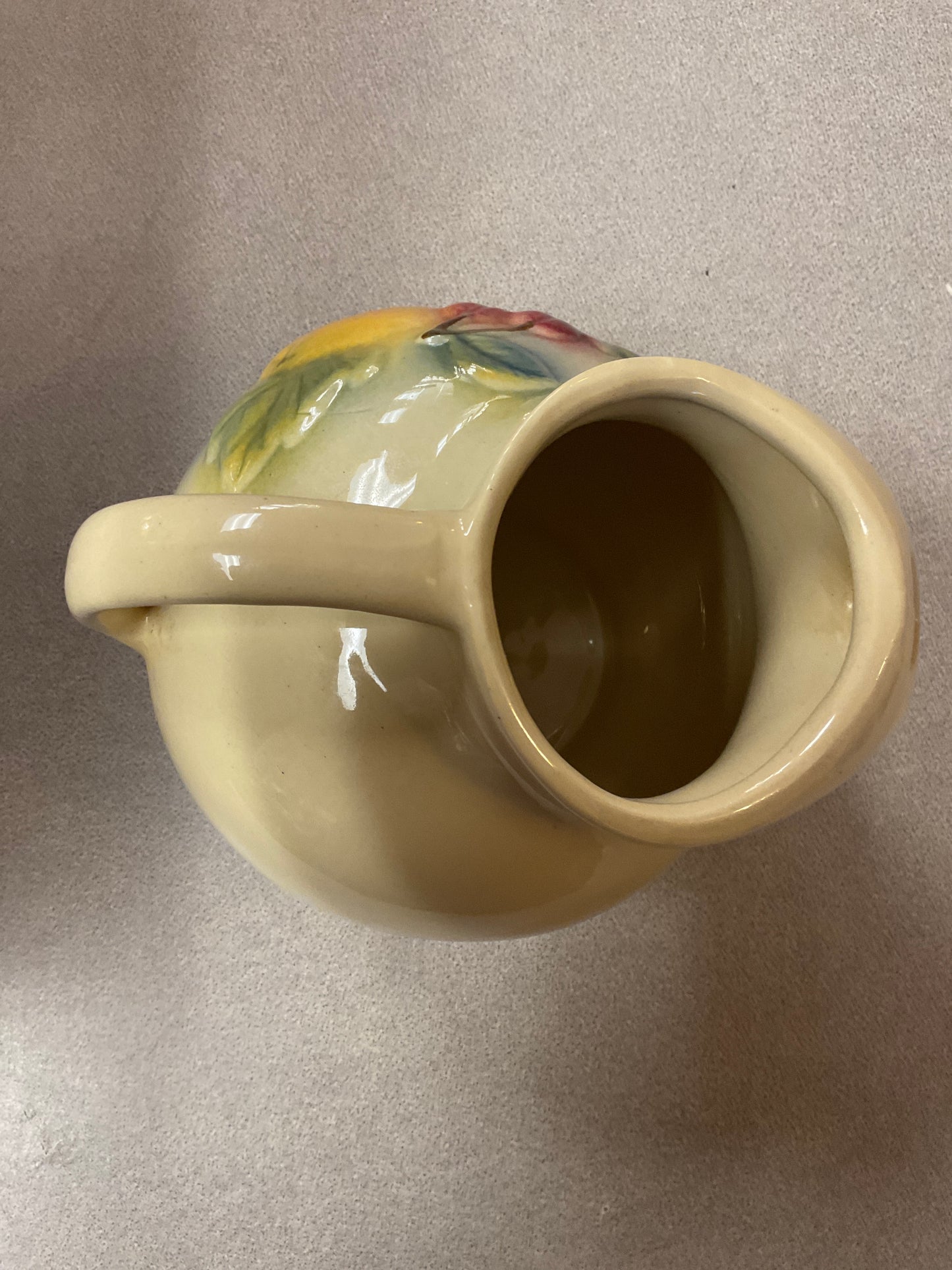 Shawnee Pottery Fruit Ball Pitcher