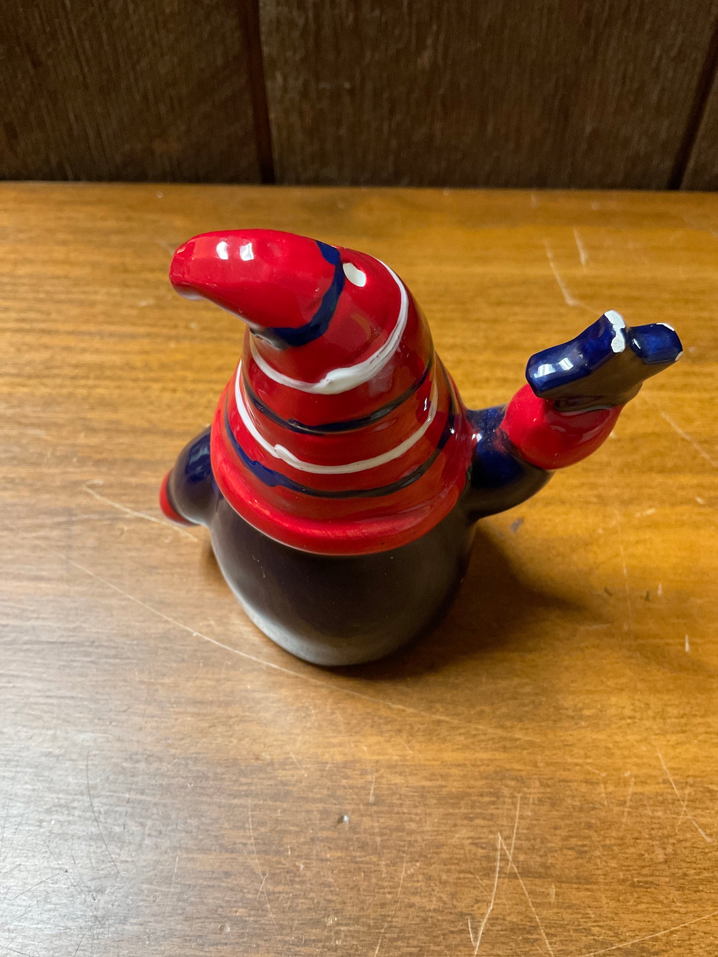 Ceramic 3.5” Winter Gnome Shaker