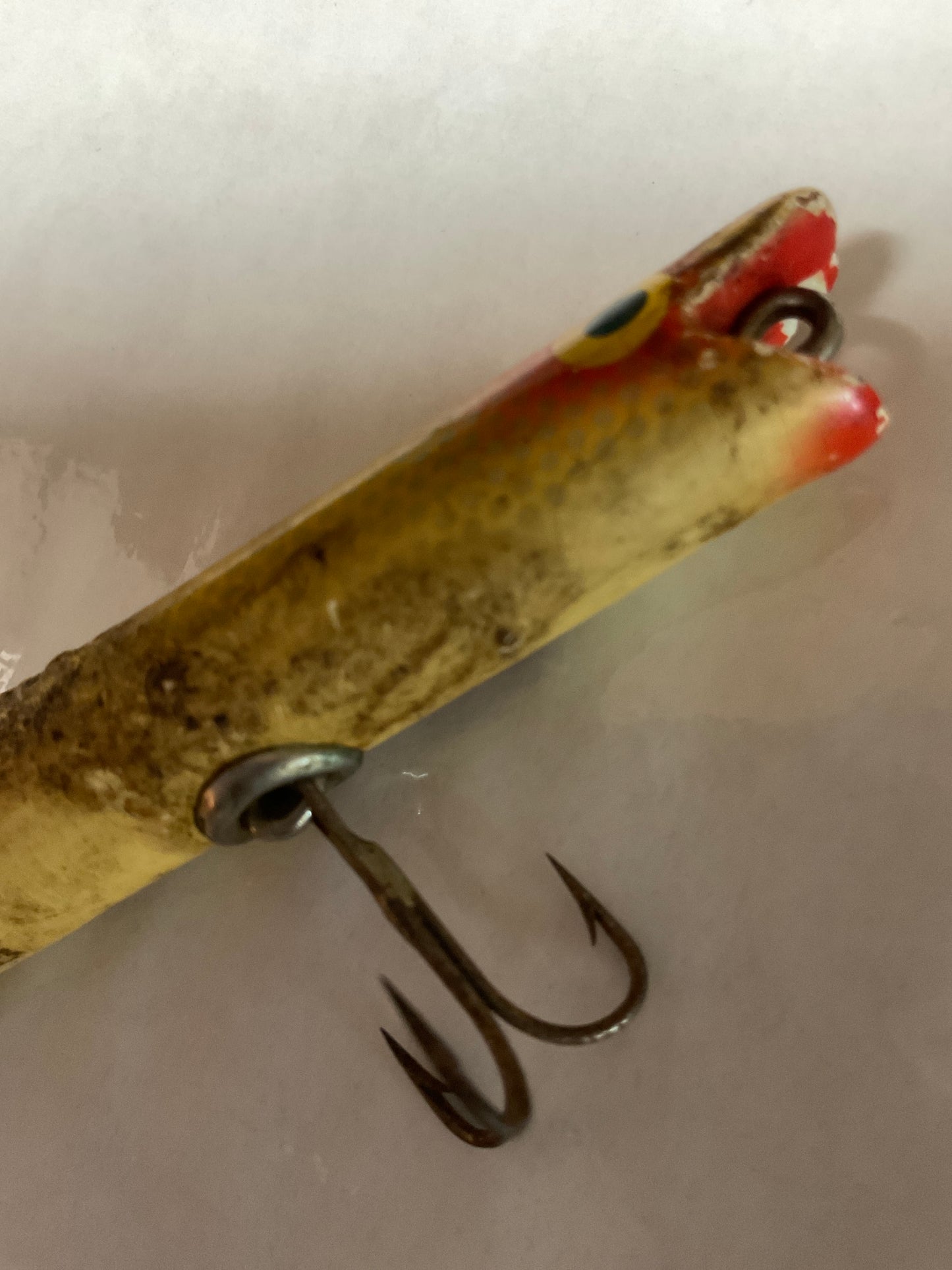 Vtg Lure missing one hook