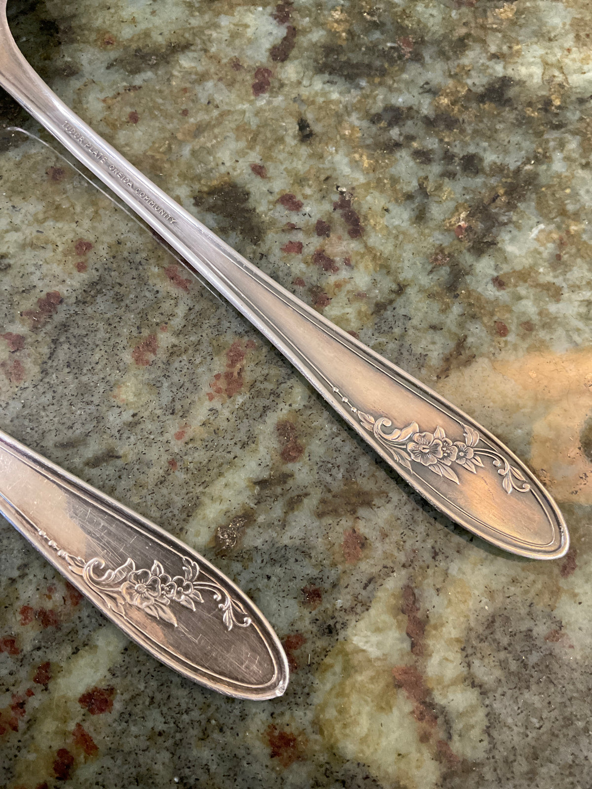 Vintage Silver-plated 2 pc. Serving St