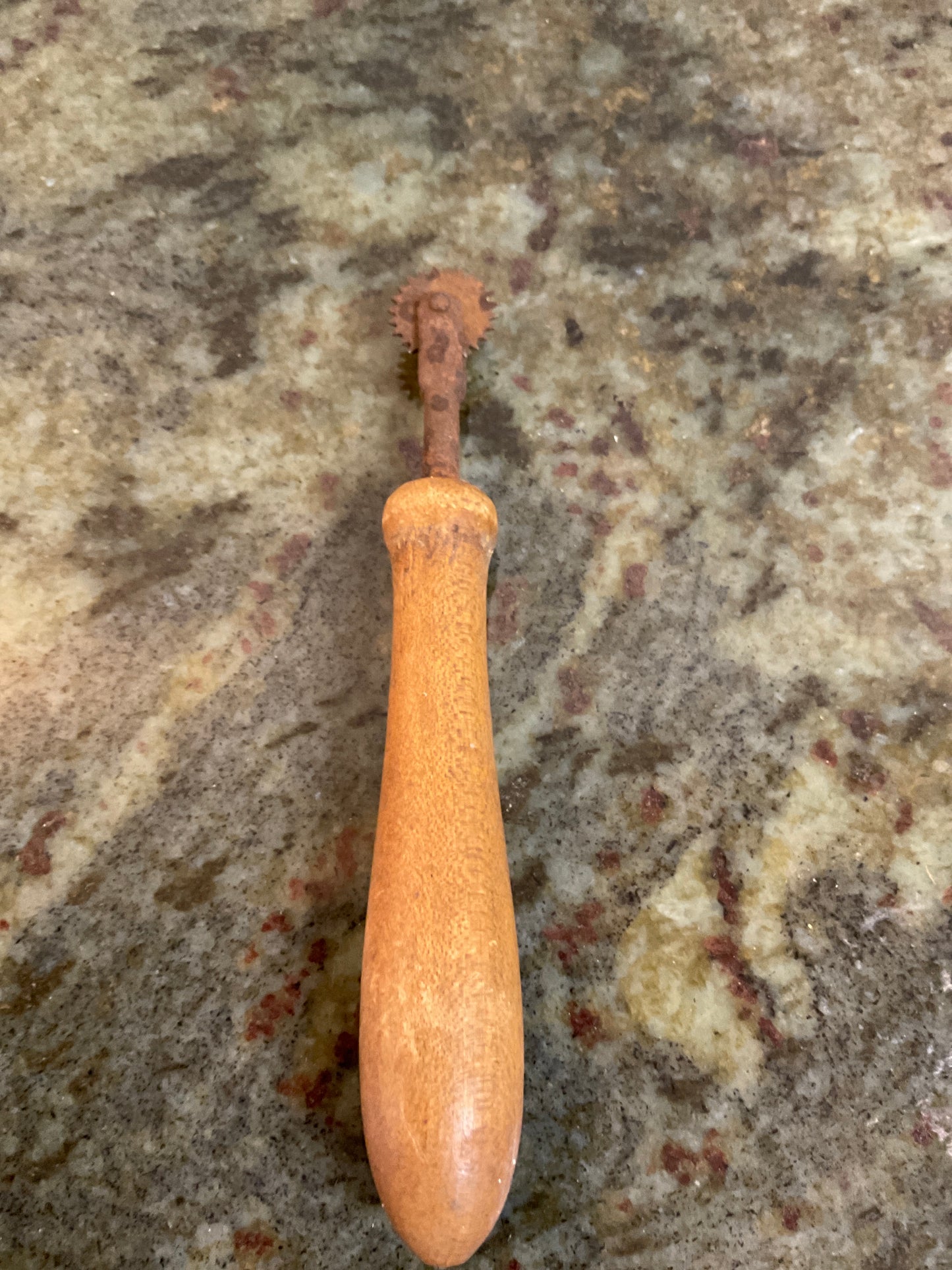 Vintage Wood Handle Tracing Wheel