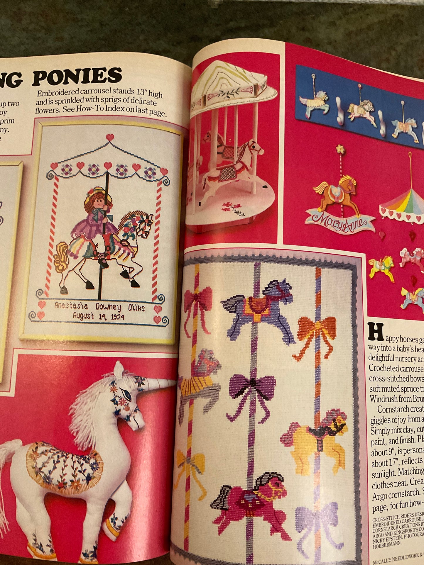 McCall’s Needlework & Crafts Magazine February 1995