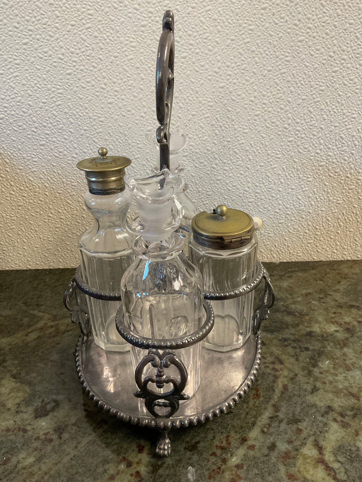 Silver Plated Cruet Set