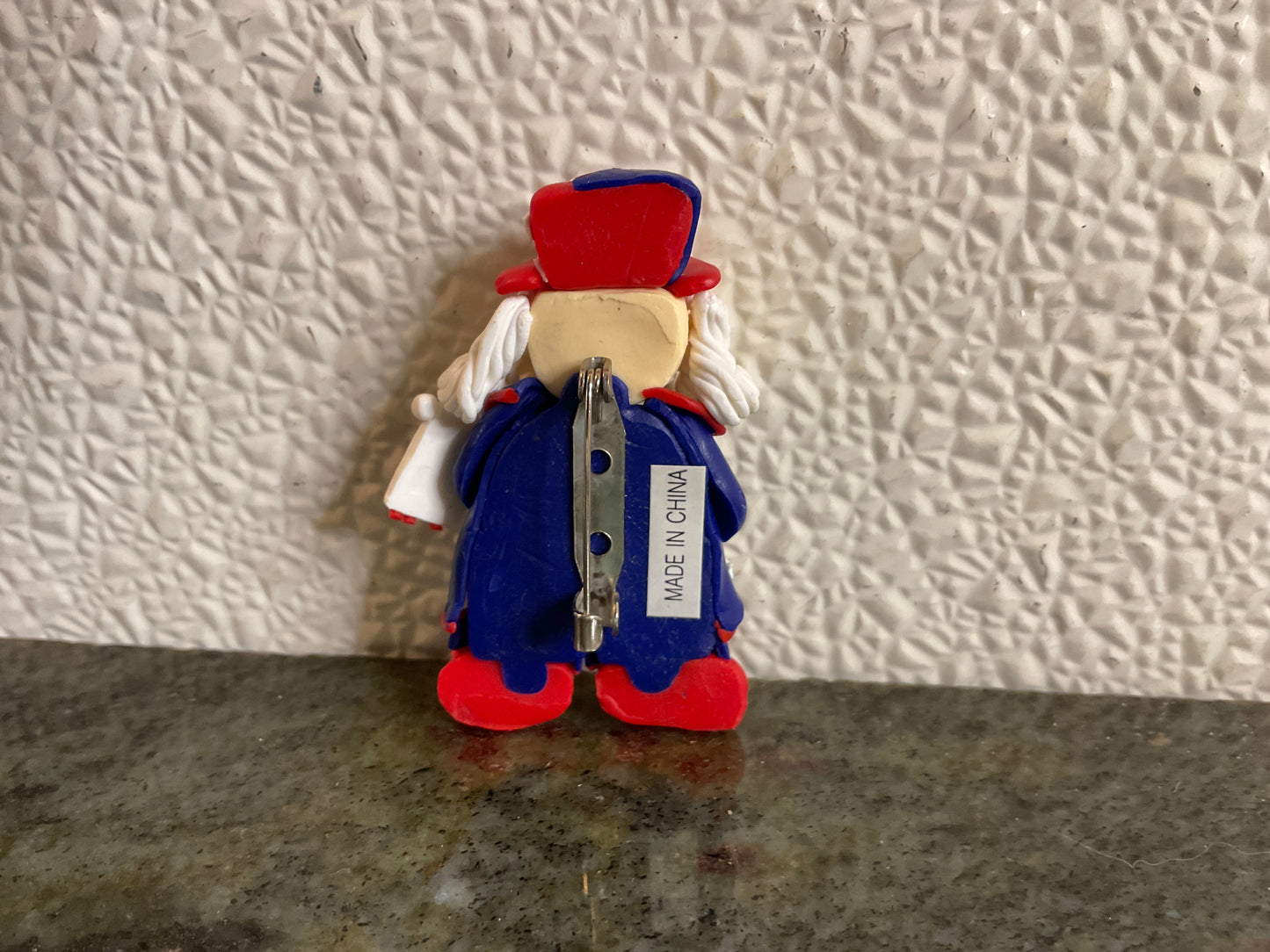 Uncle Sam Patriotic Figure Pin