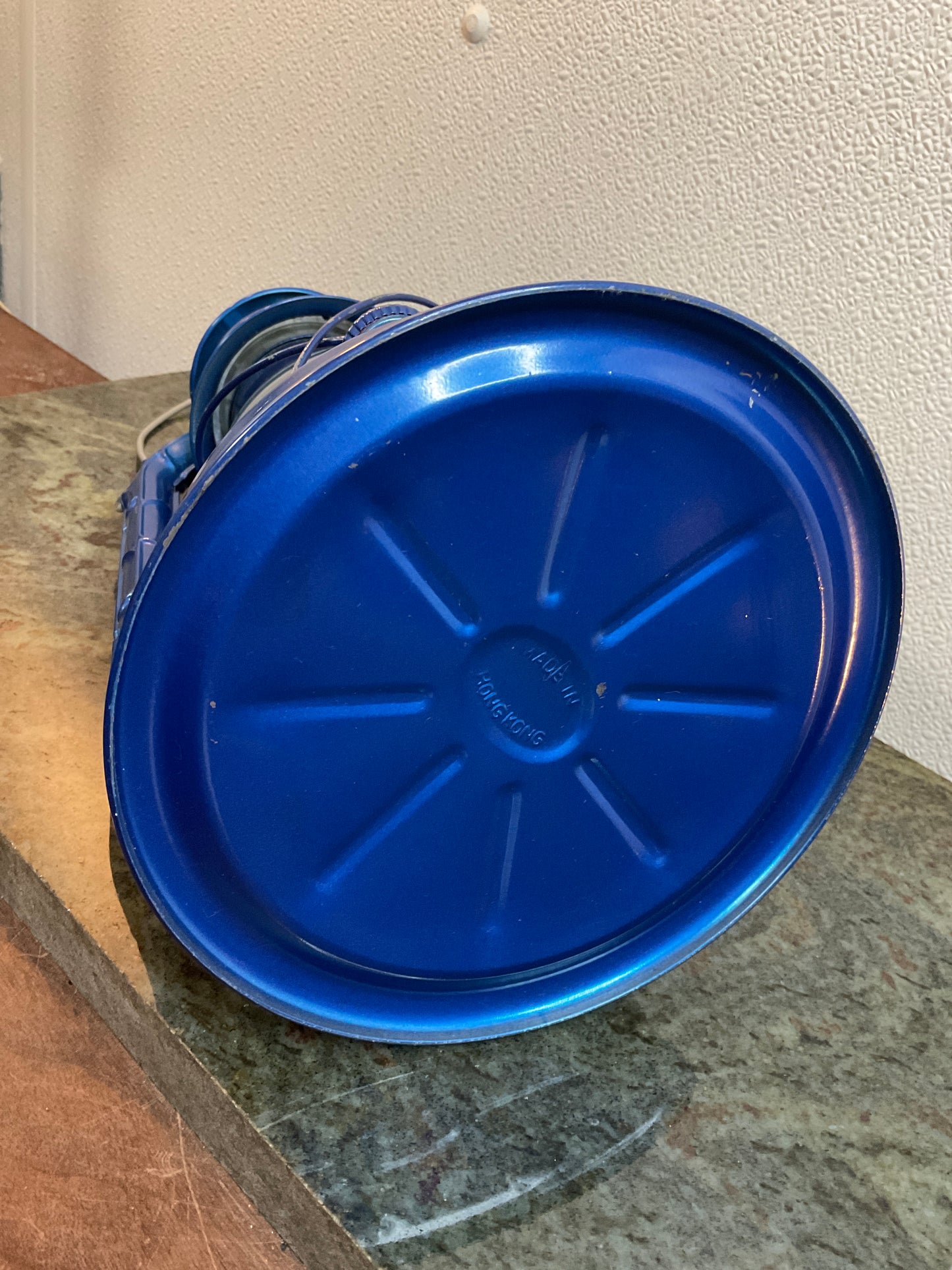 Vintage Blue Dietz Oil Lantern