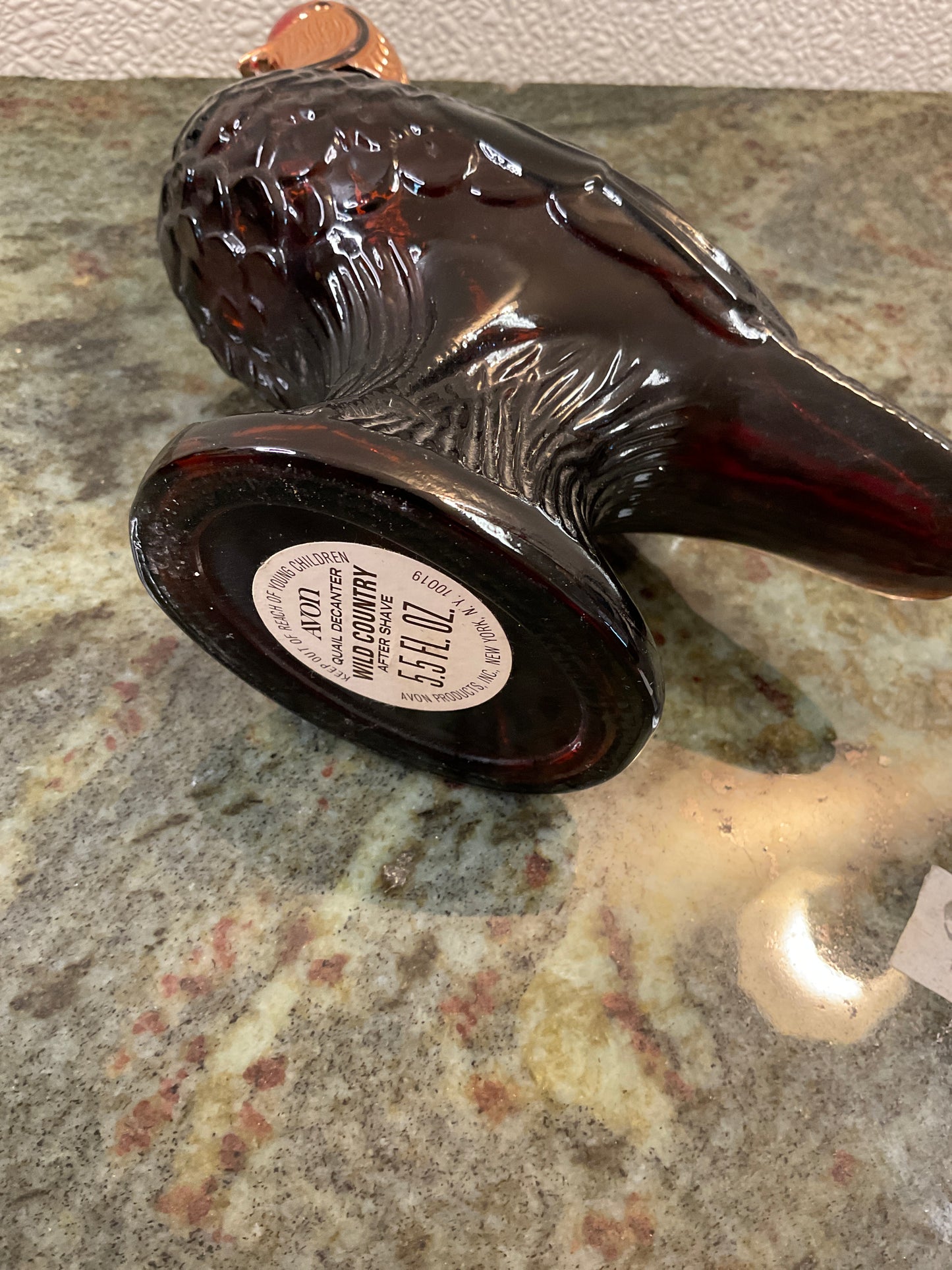 Avon Wild Country After Shave Bottle