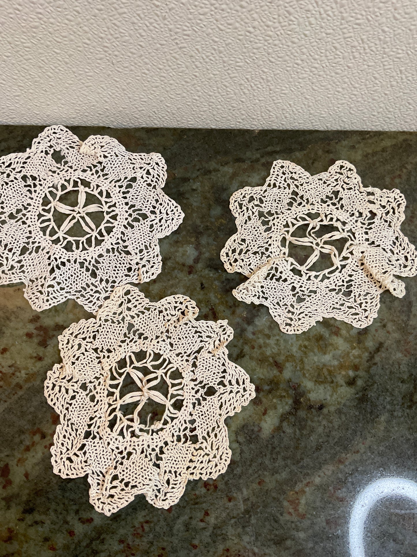 Set Of 3 Doilies