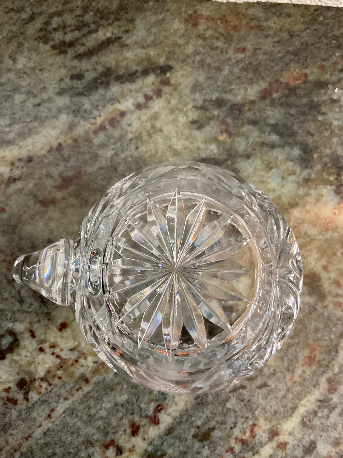 McKee Innovation Cut Glass Creamer