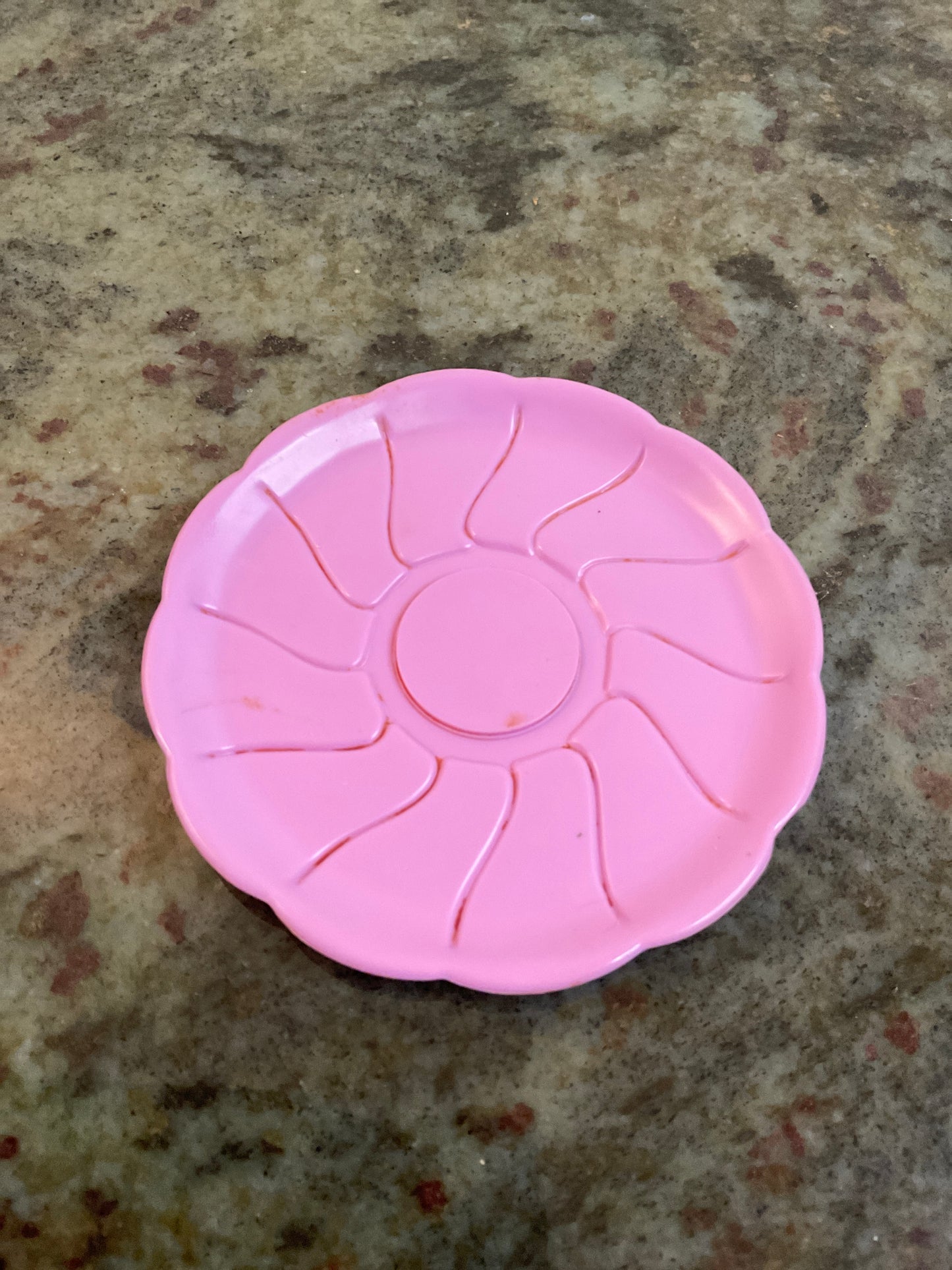 Vtg Playskool Magic Tea Party Purple Saucer