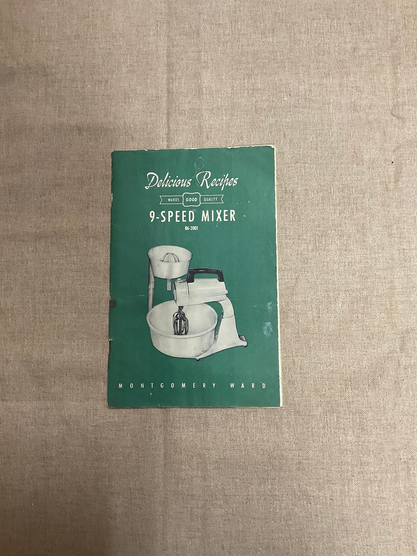 Delicious Recipes 9-Speed Mixer Book