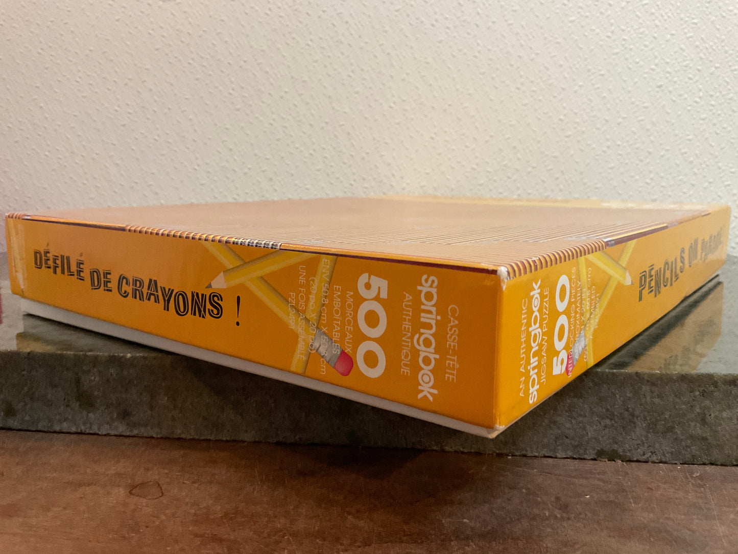 500 Large Piece Pencils On Parade Puzzle