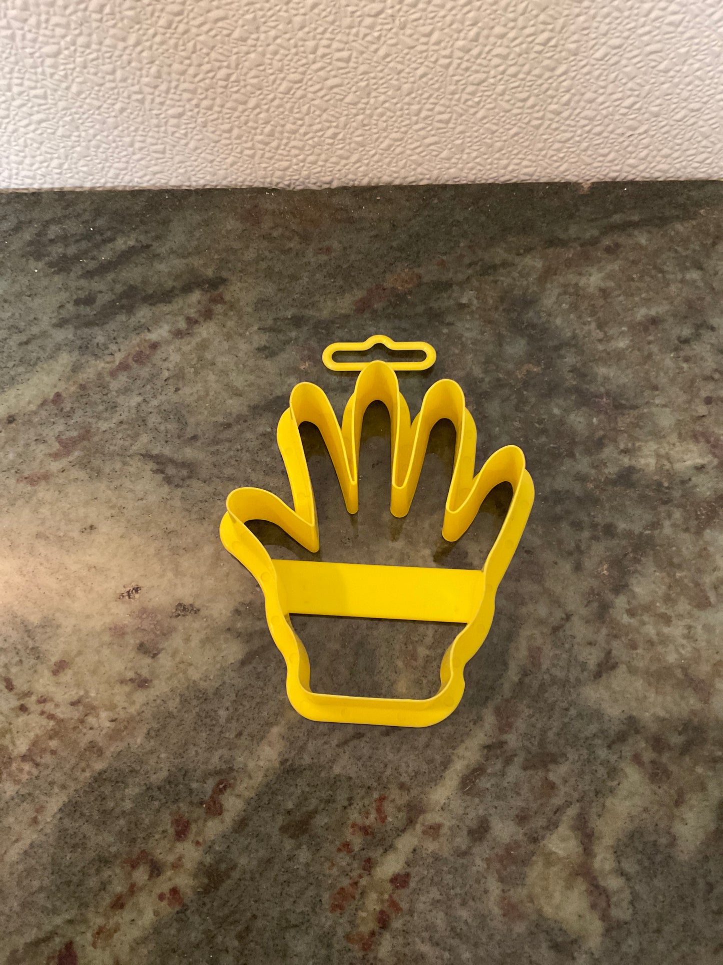 Plastic Hand Cookie Cutter