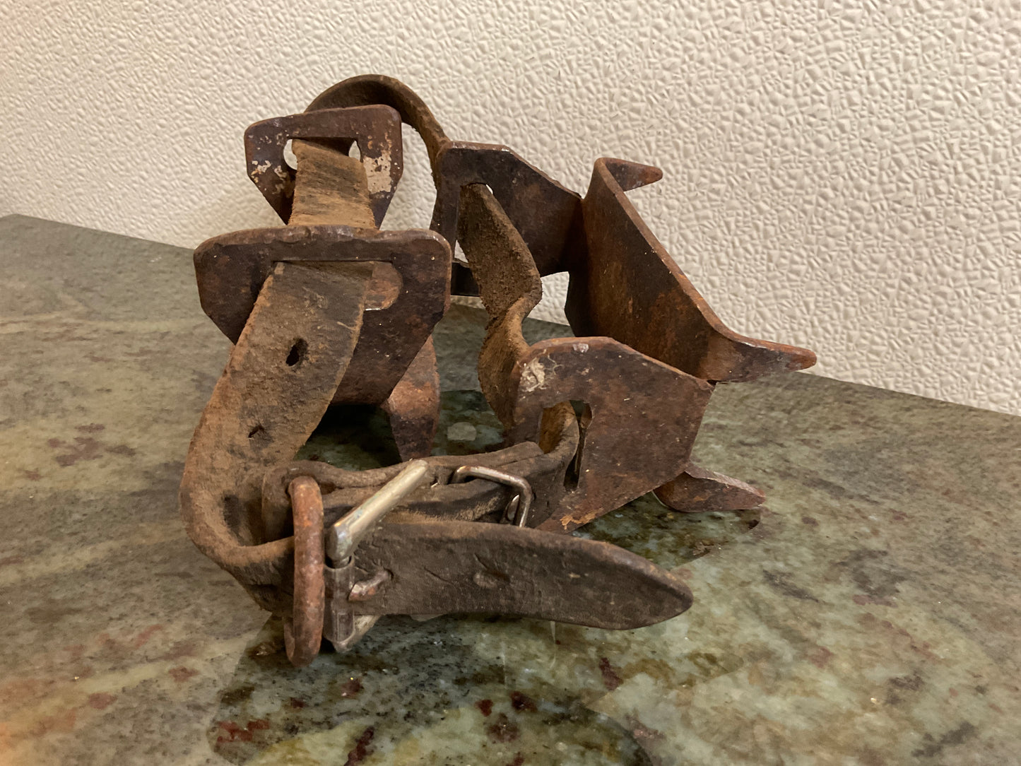Antique Iron Steel Ice Cleats