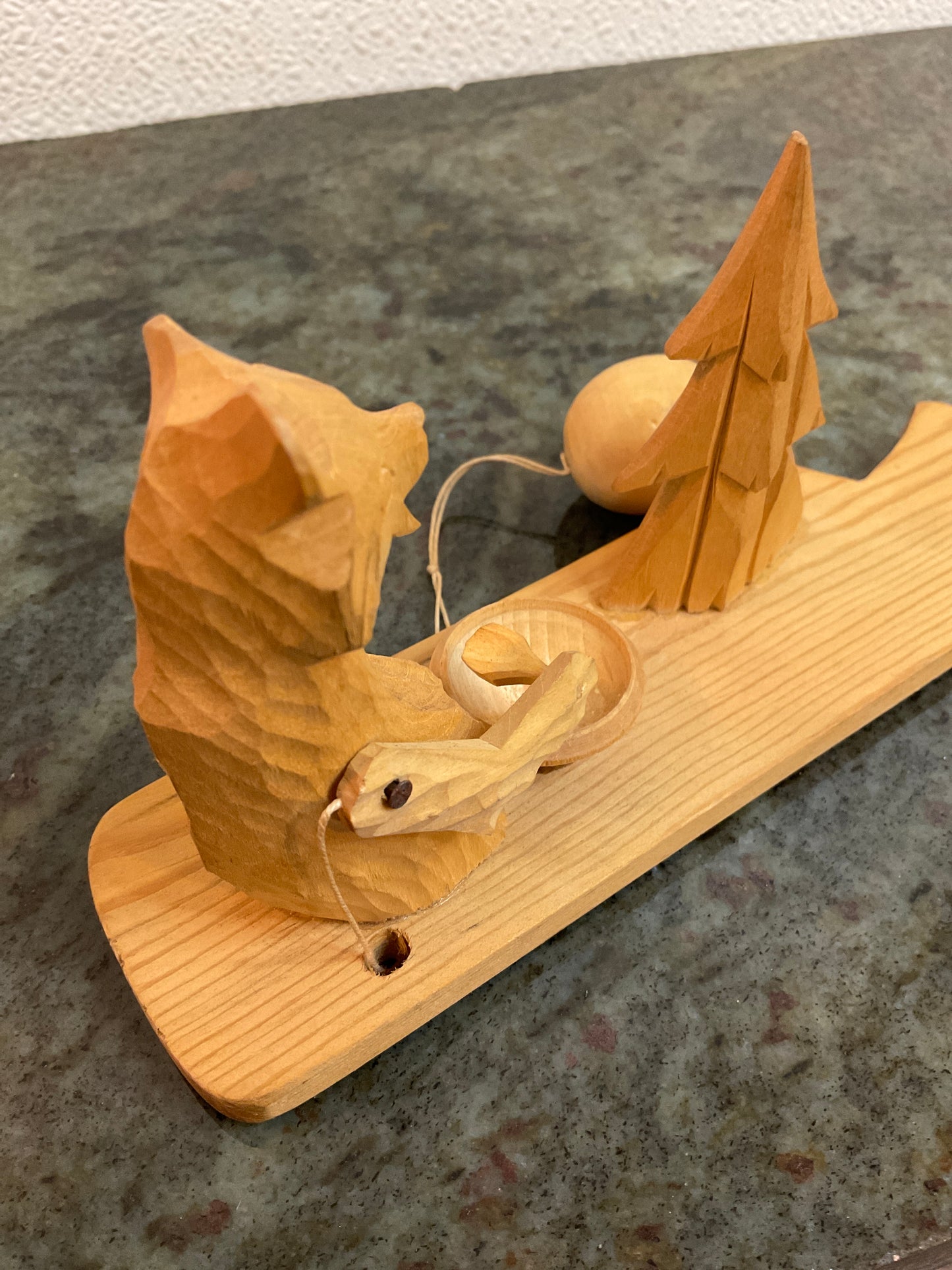 Russian Bogorodskoye Hand Carved Action Toy