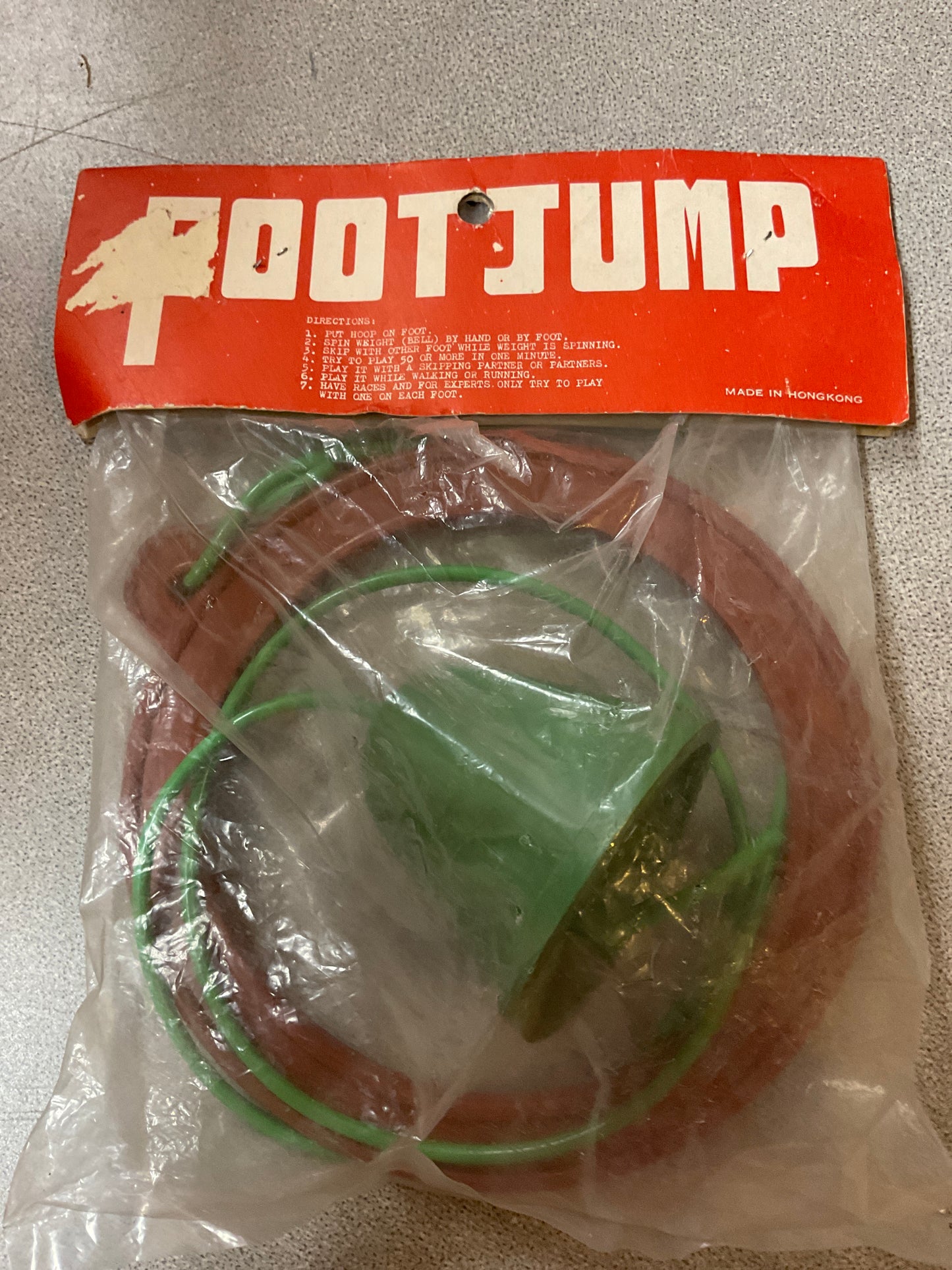 Vintage Foot Jump Toy