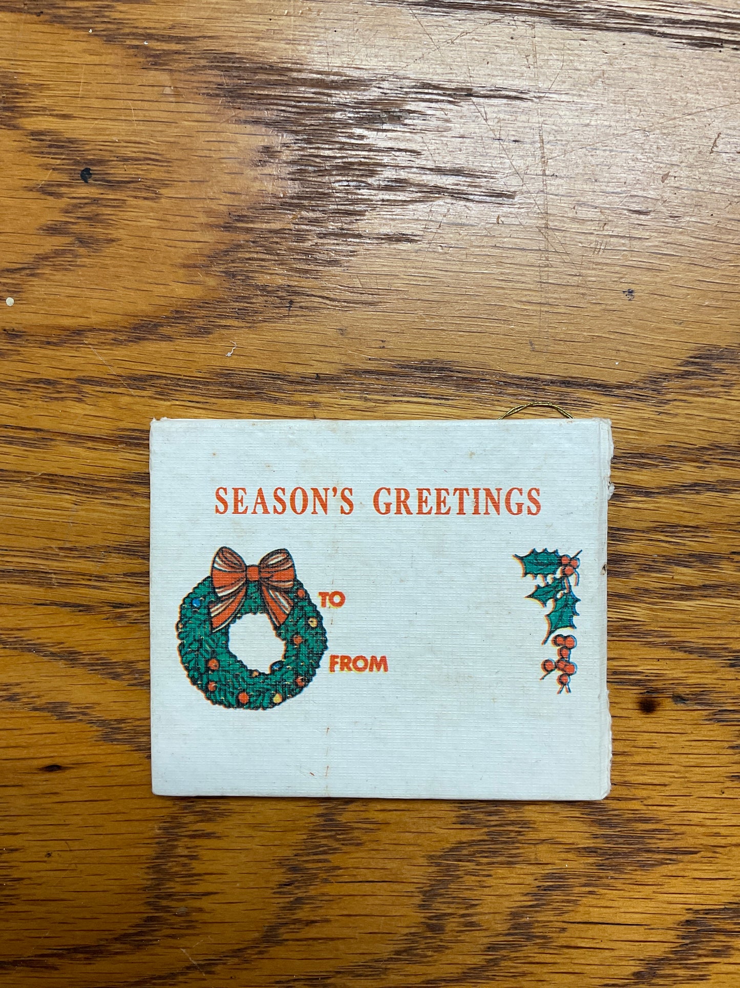 Vintage Nursery Rhymes Christmas Little Book