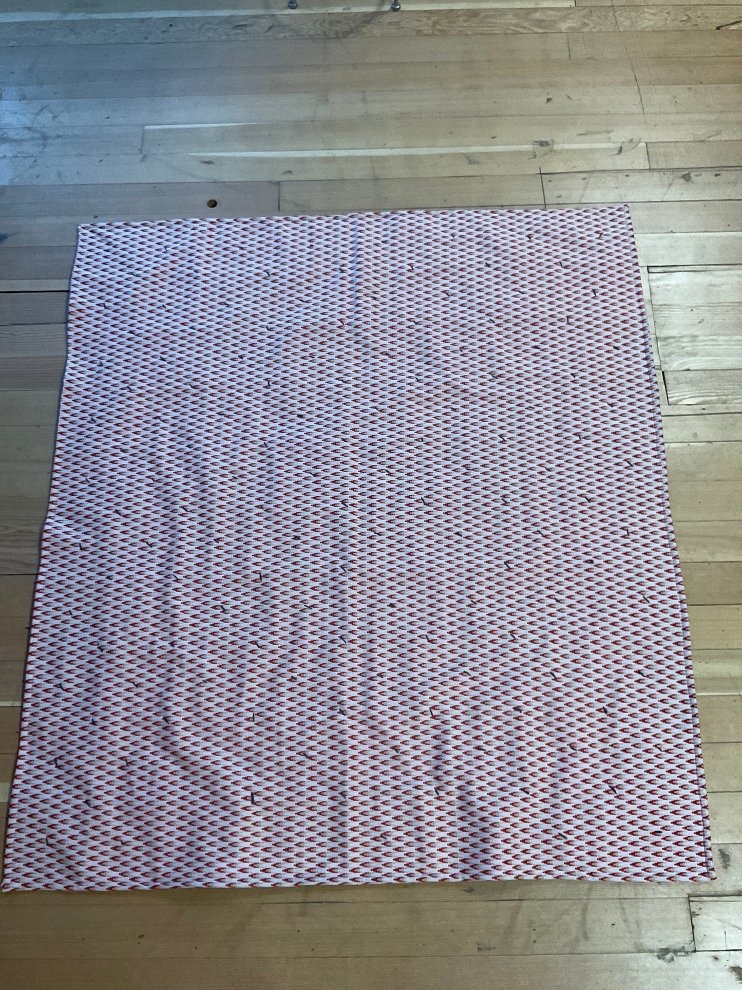 Vintage Tie Lap Quilt 48”x54”