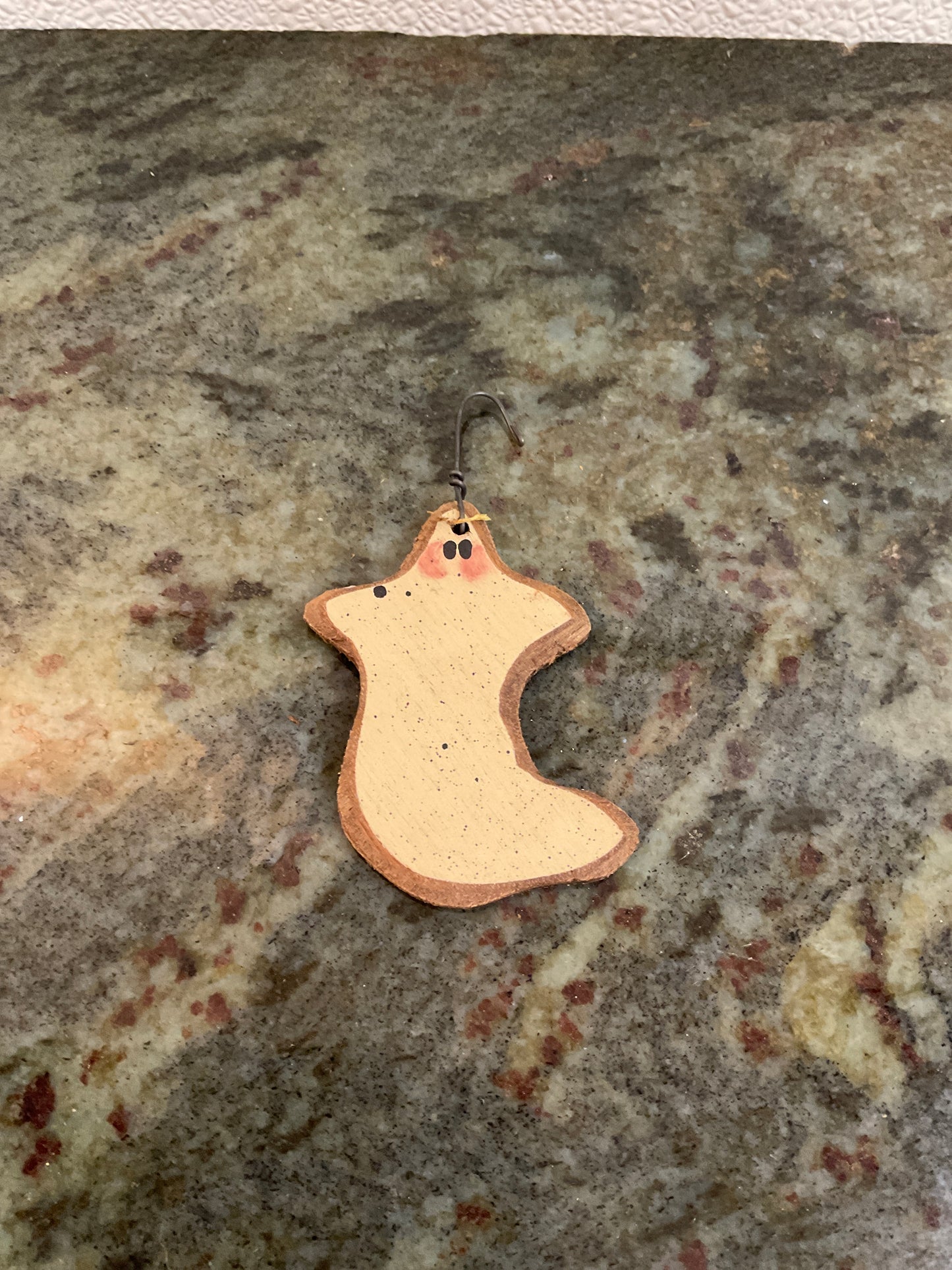 Wood Ghost Ornament