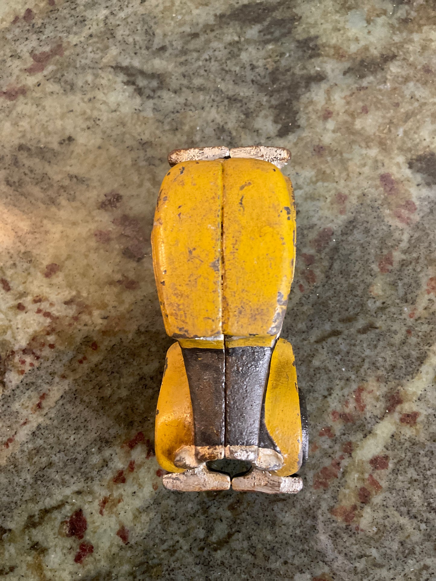 Vintage Cast Iron Toy Taxi Cab