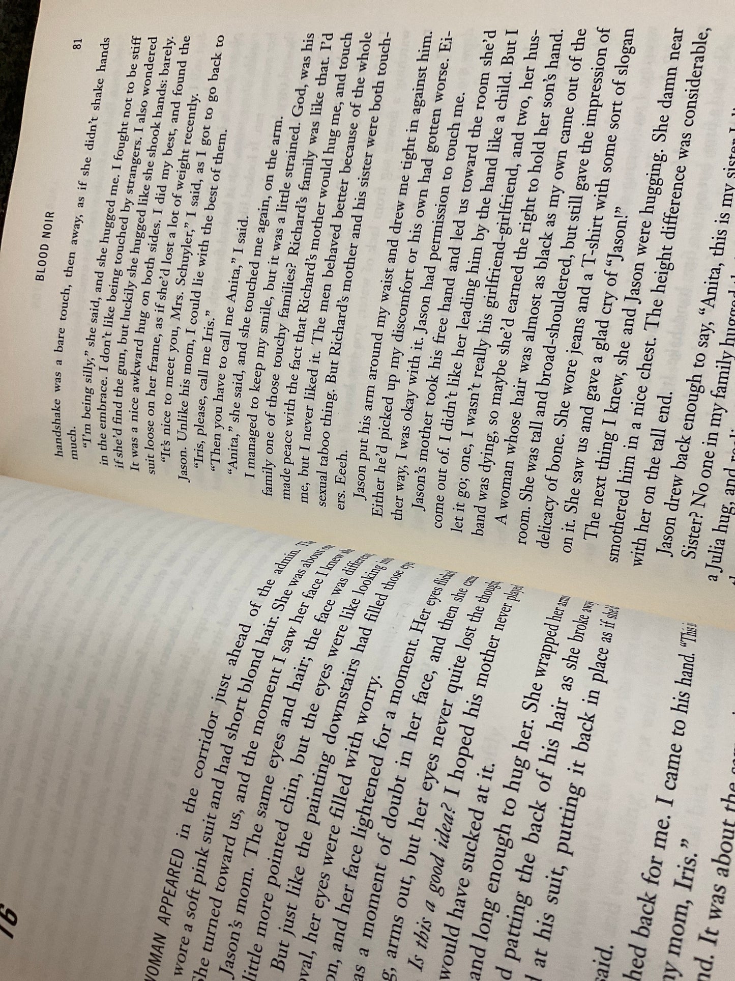 Book Blood Noir