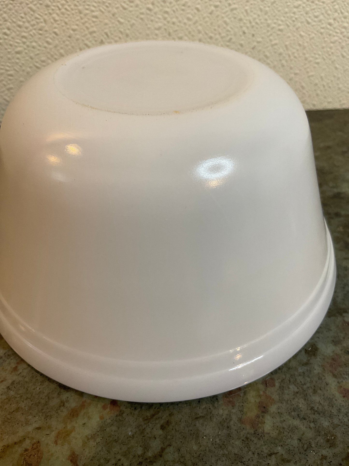 Federal Glass Milk Glass. Denver, Iowa Locker