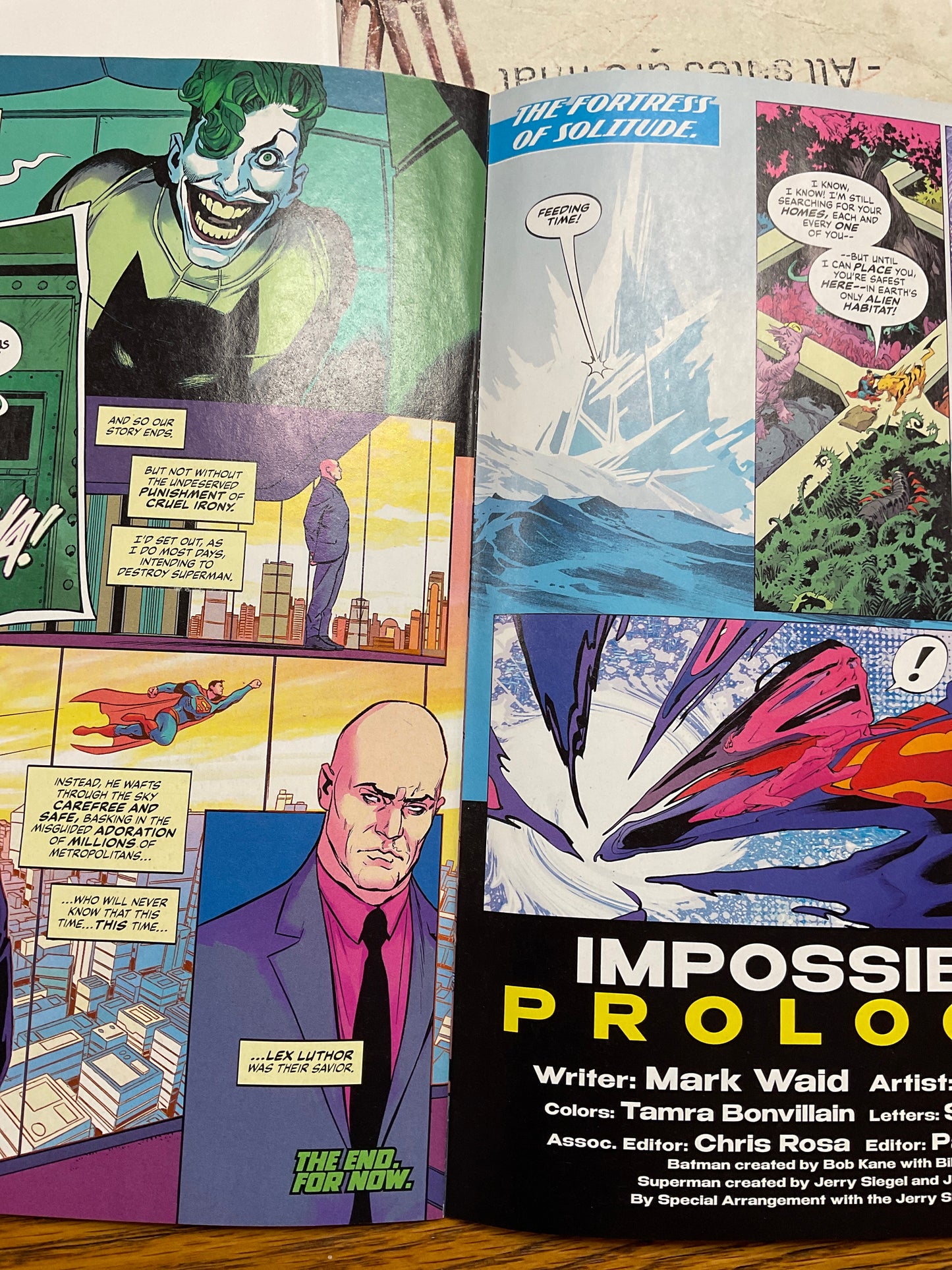 Comic Book Batman/ Superman 2024
