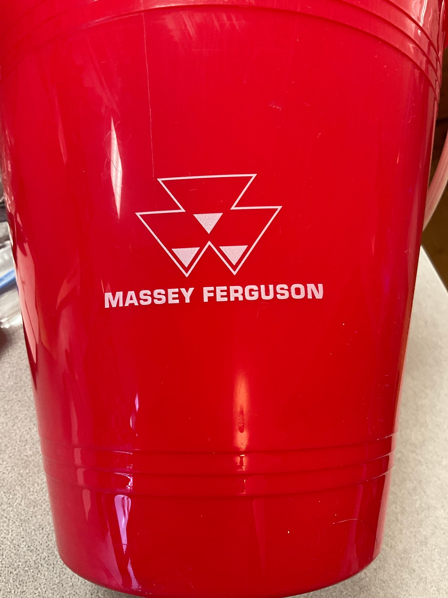 Massey Ferguson Plastic Pail/Shovel