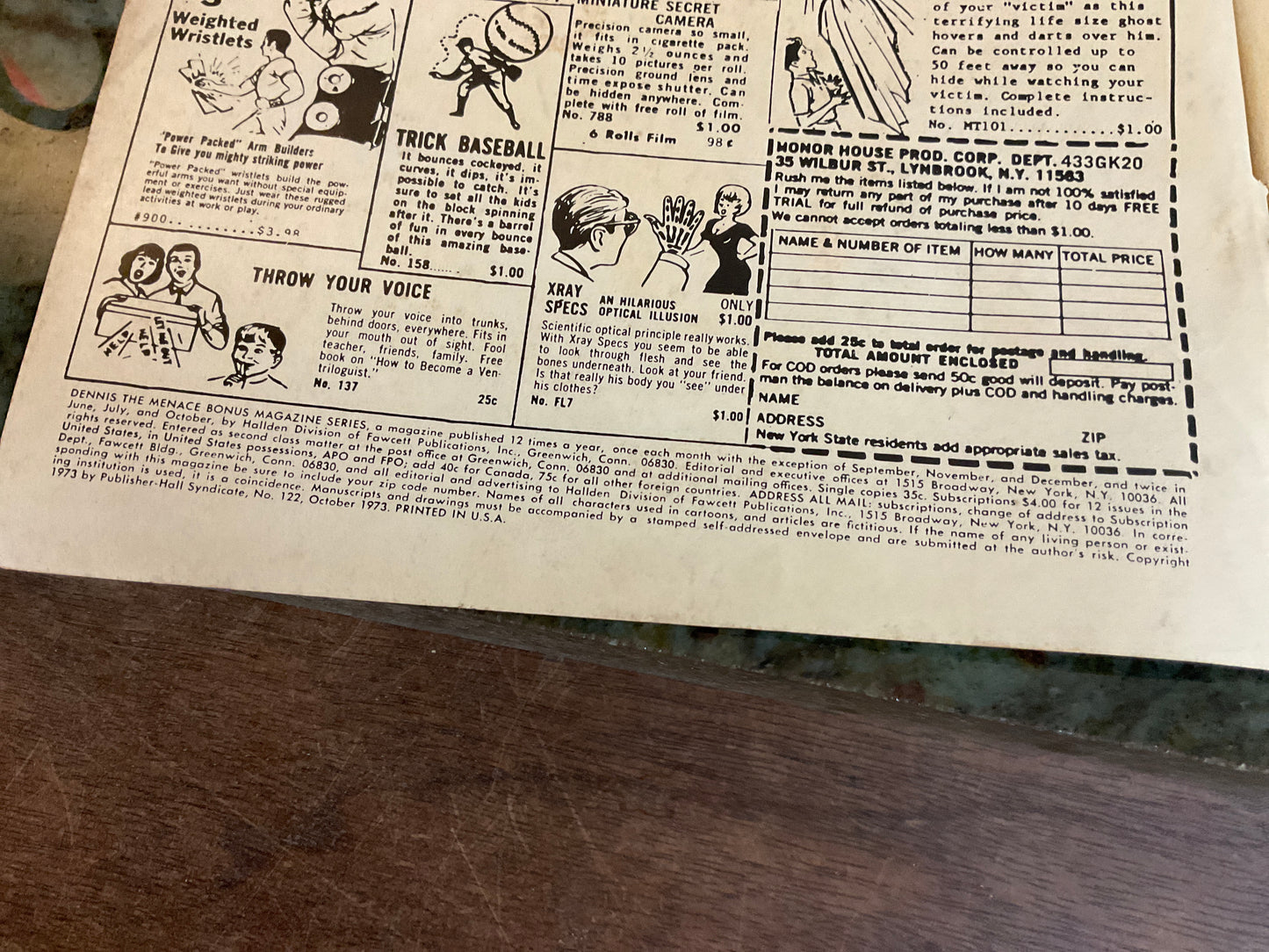 1973 Dennis The Menace And Mr. Wilson And His Gang At Christmas #122