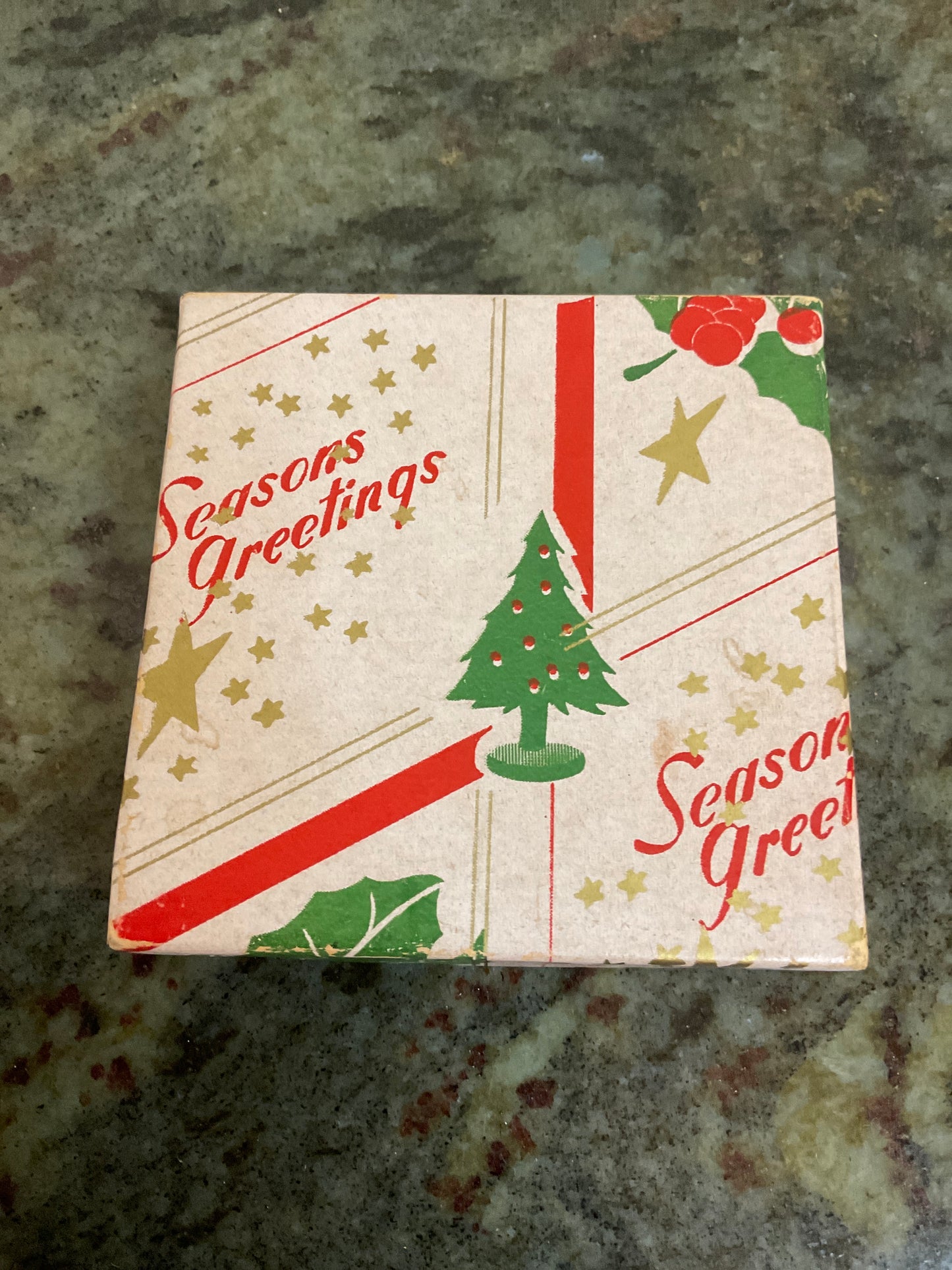 Vintage Season’s Greetings Gift Box
