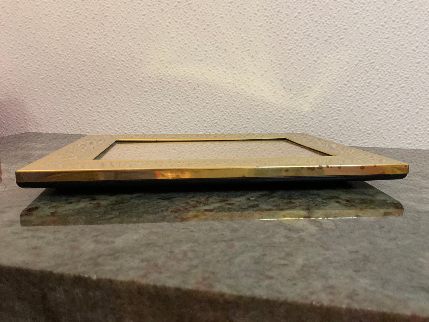 Gold Framed With Glass