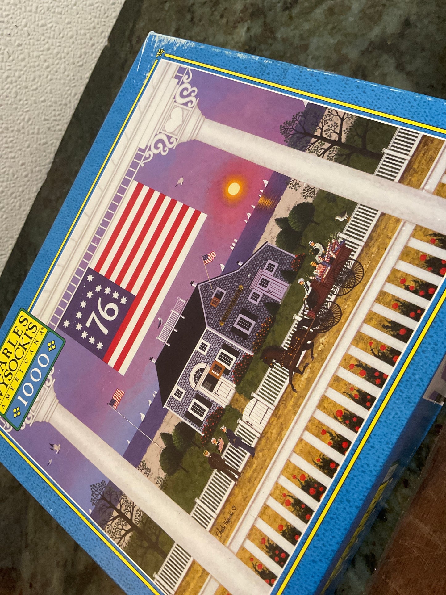 1000 Piece Americana 76’ Flag Puzzle