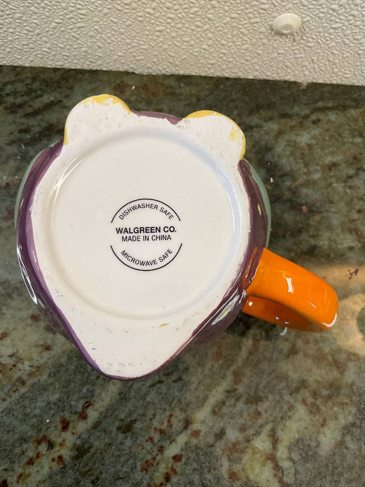 Ceramic Owl Coffee Cup