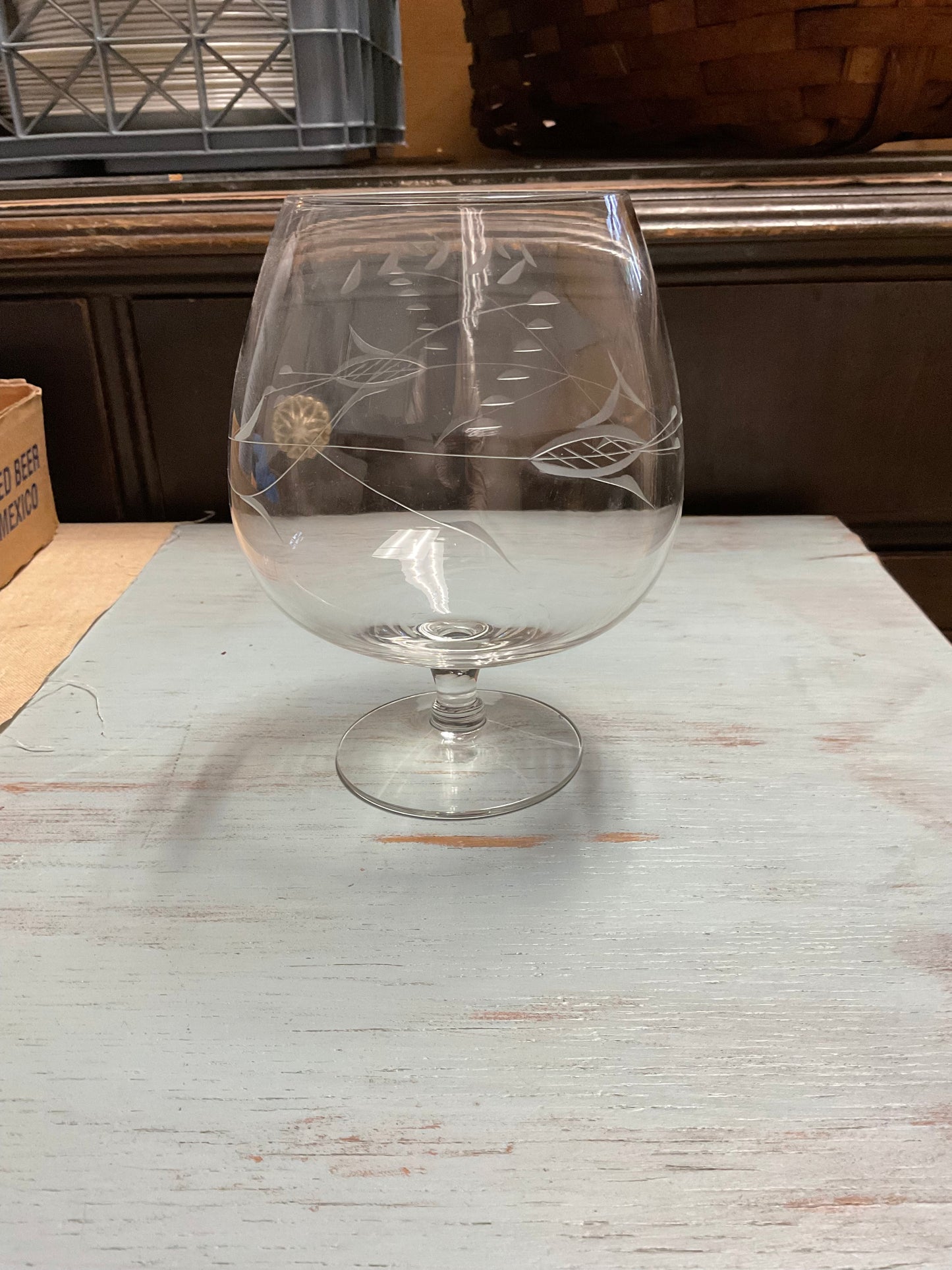 Princess House Brandy Snifter