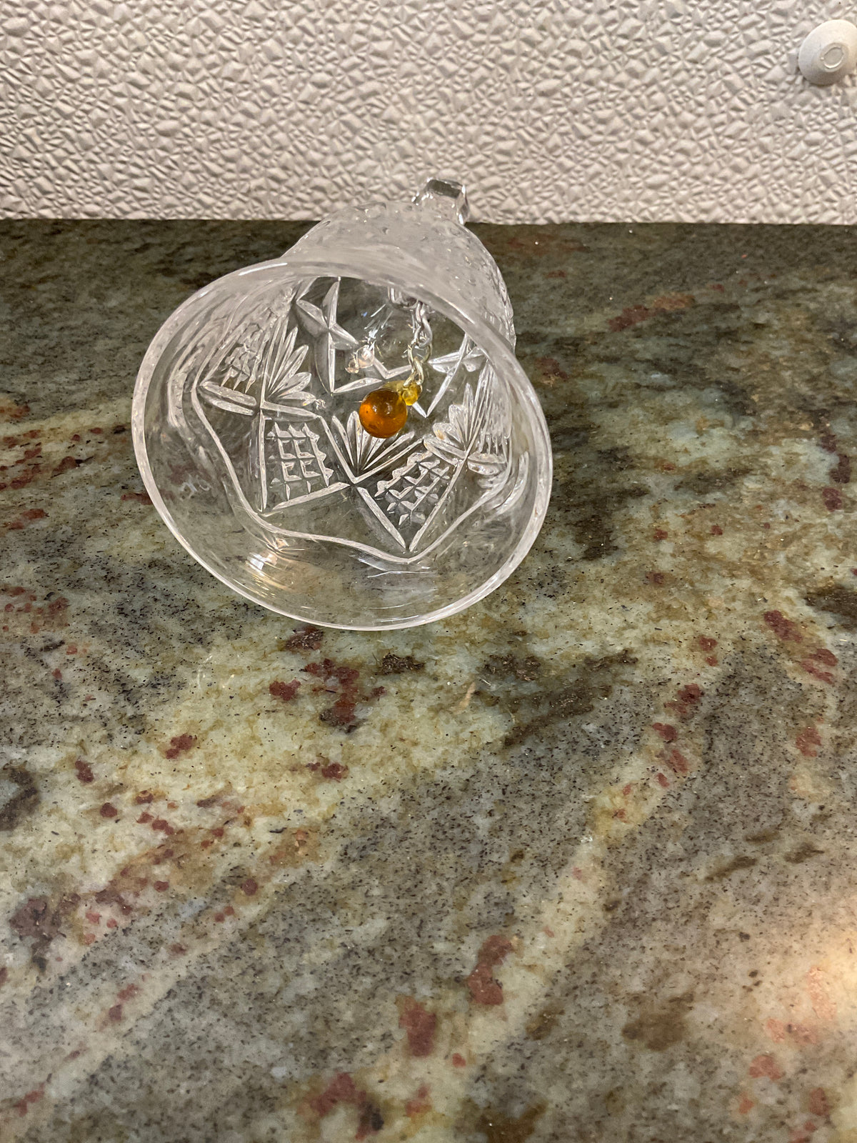 Vintage Clear Glass Bell