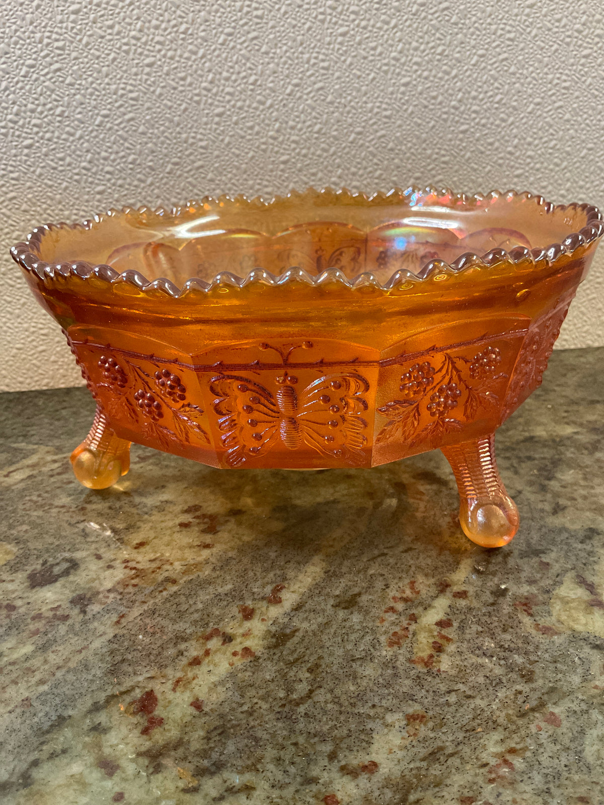 Fenton Marigold Carnival Glass