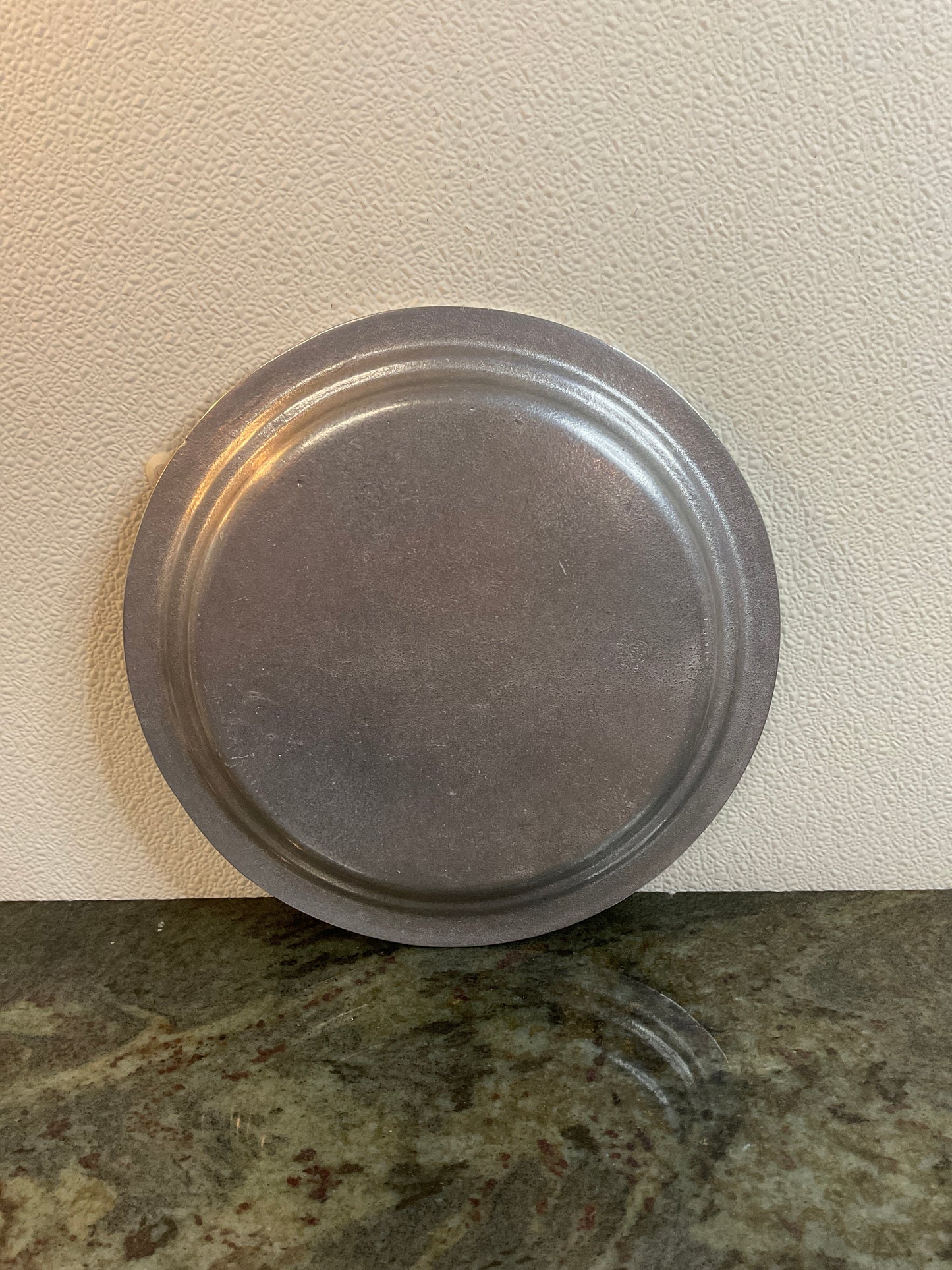 One - Room School House Buchanan County, Iowa Pewter Plate