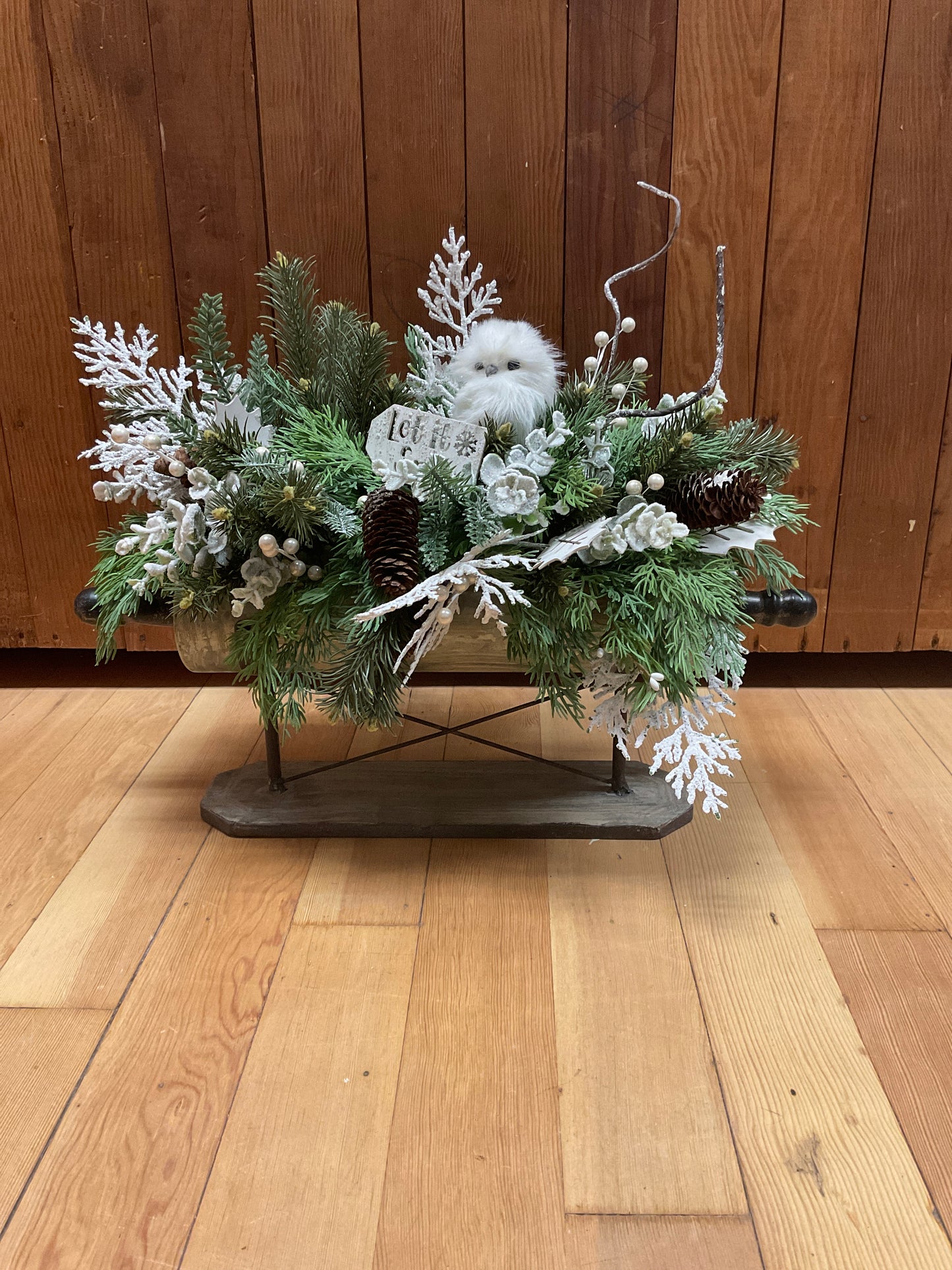 Christmas Floral Display
