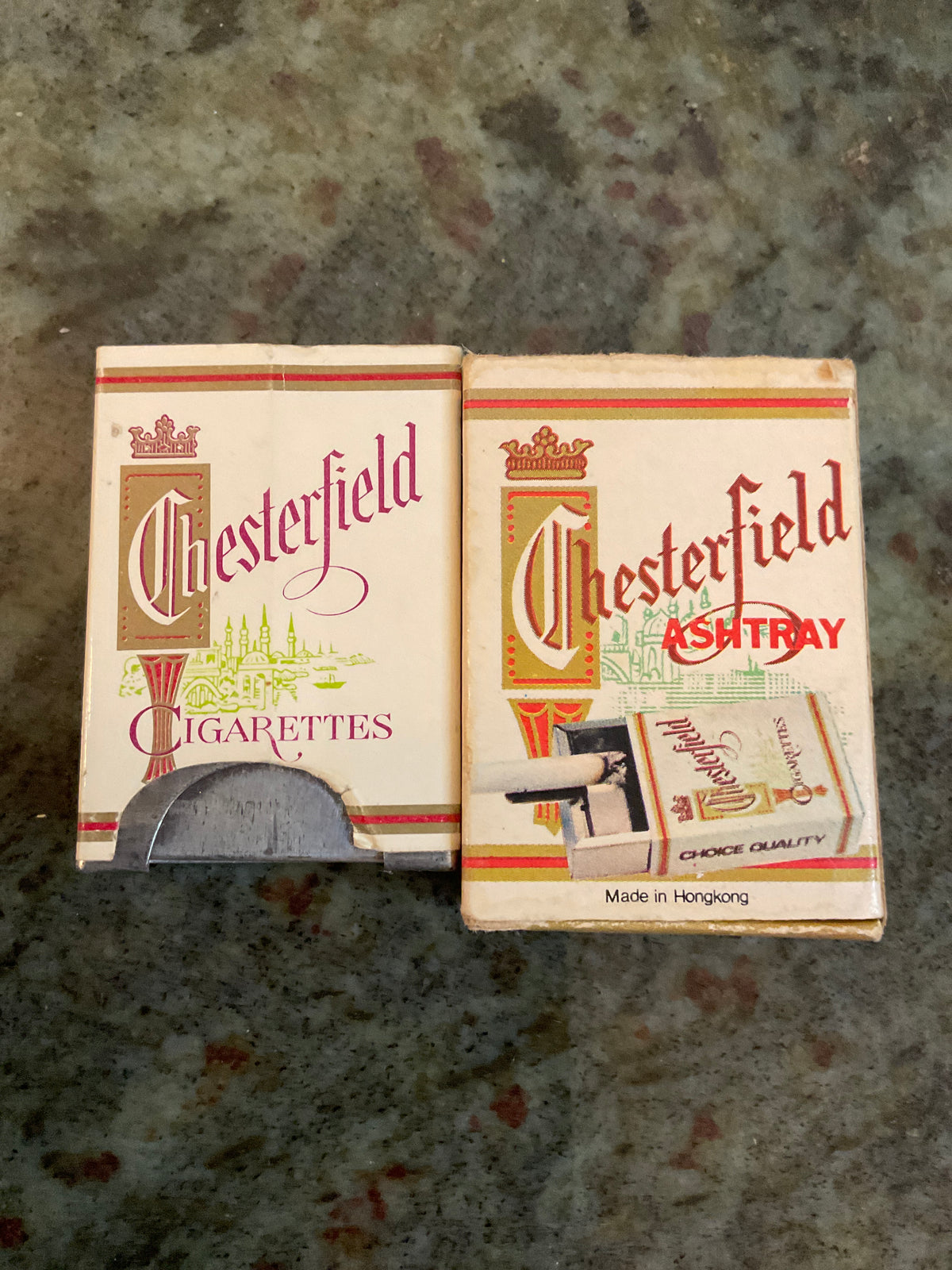 Chesterfield Cigarettes Pocket Ashtray