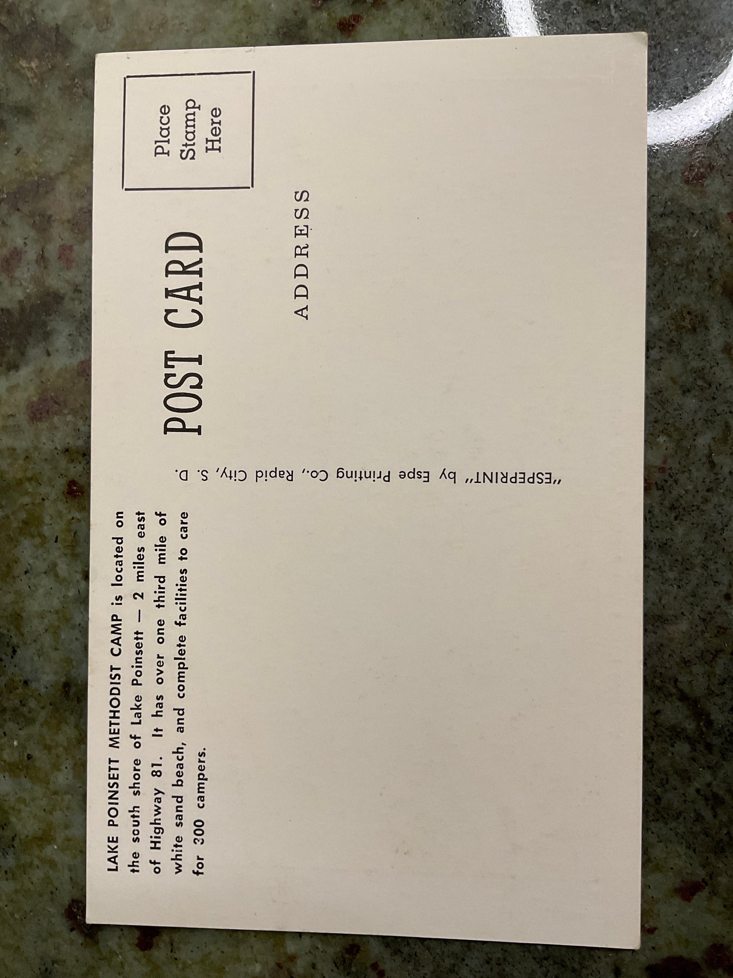 Vintage Post Card