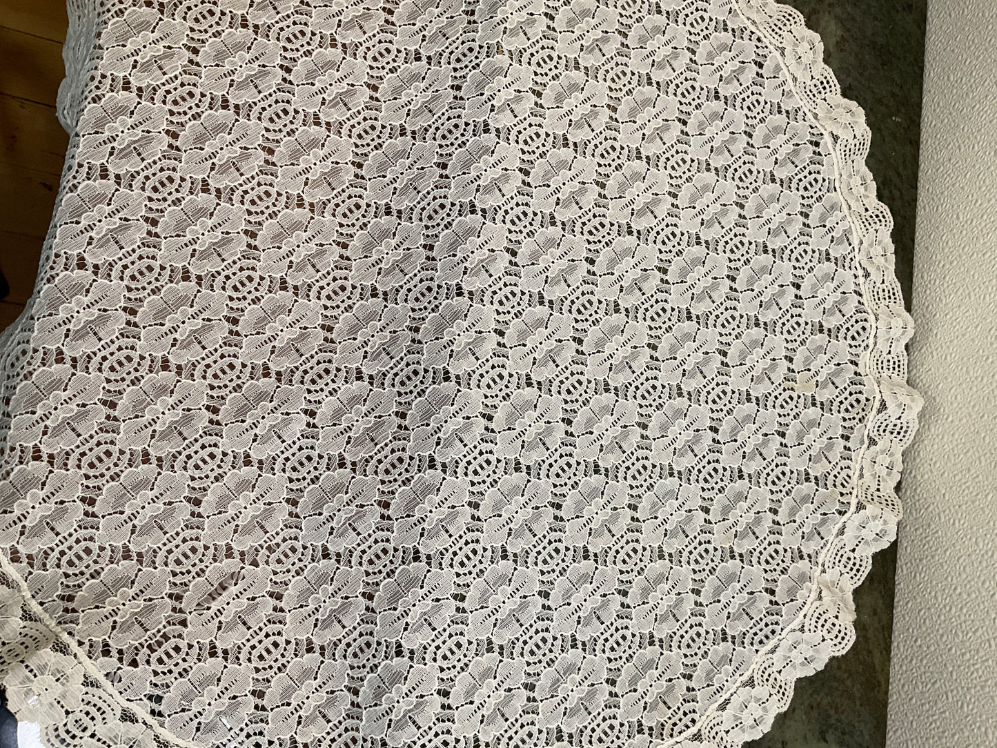 Vintage Lace table top Doily