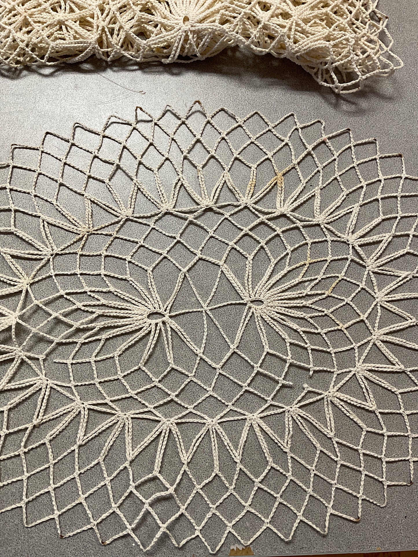 Vintage Oval Doily