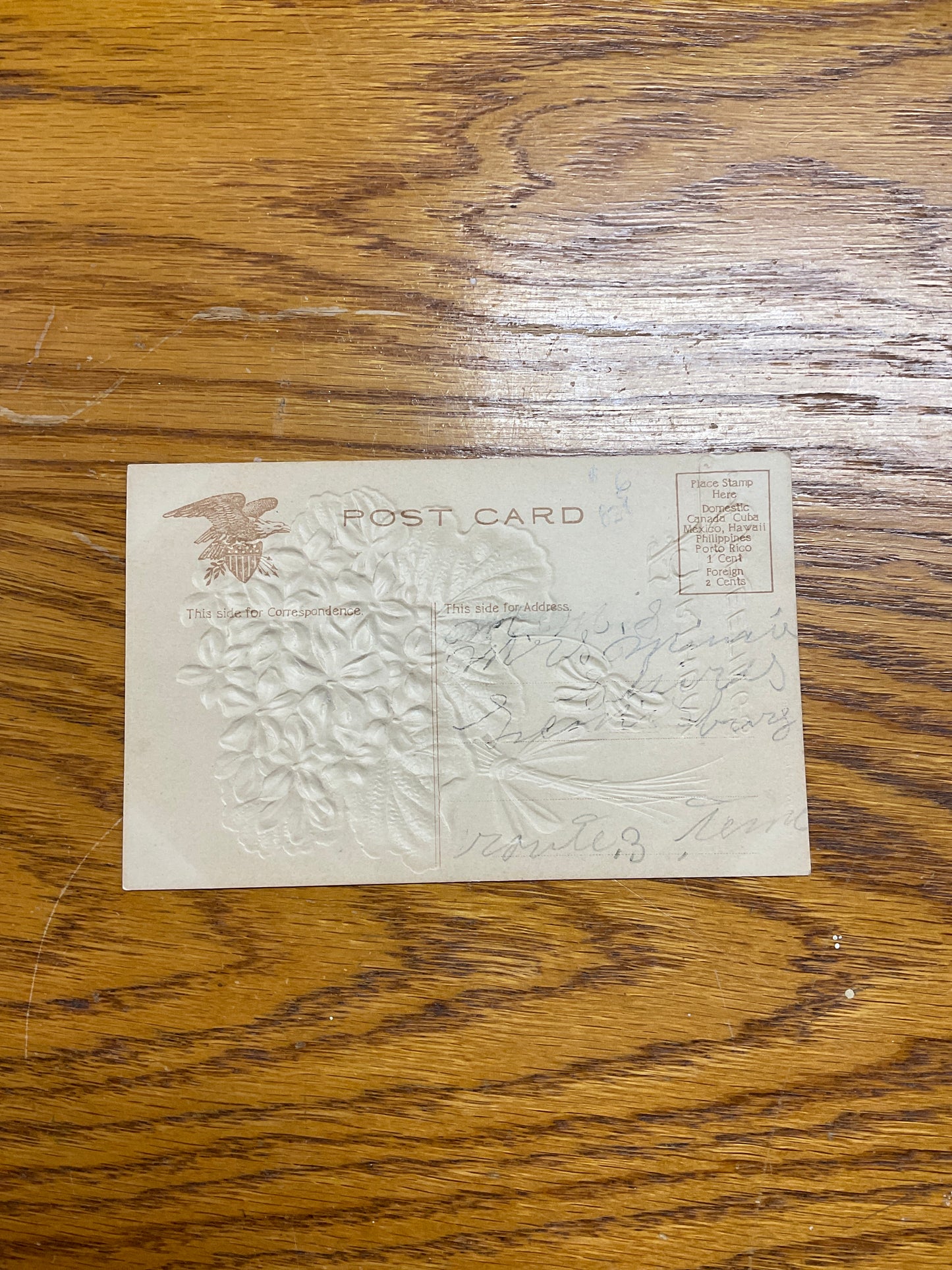 Vintage Happy Birthday Postcard